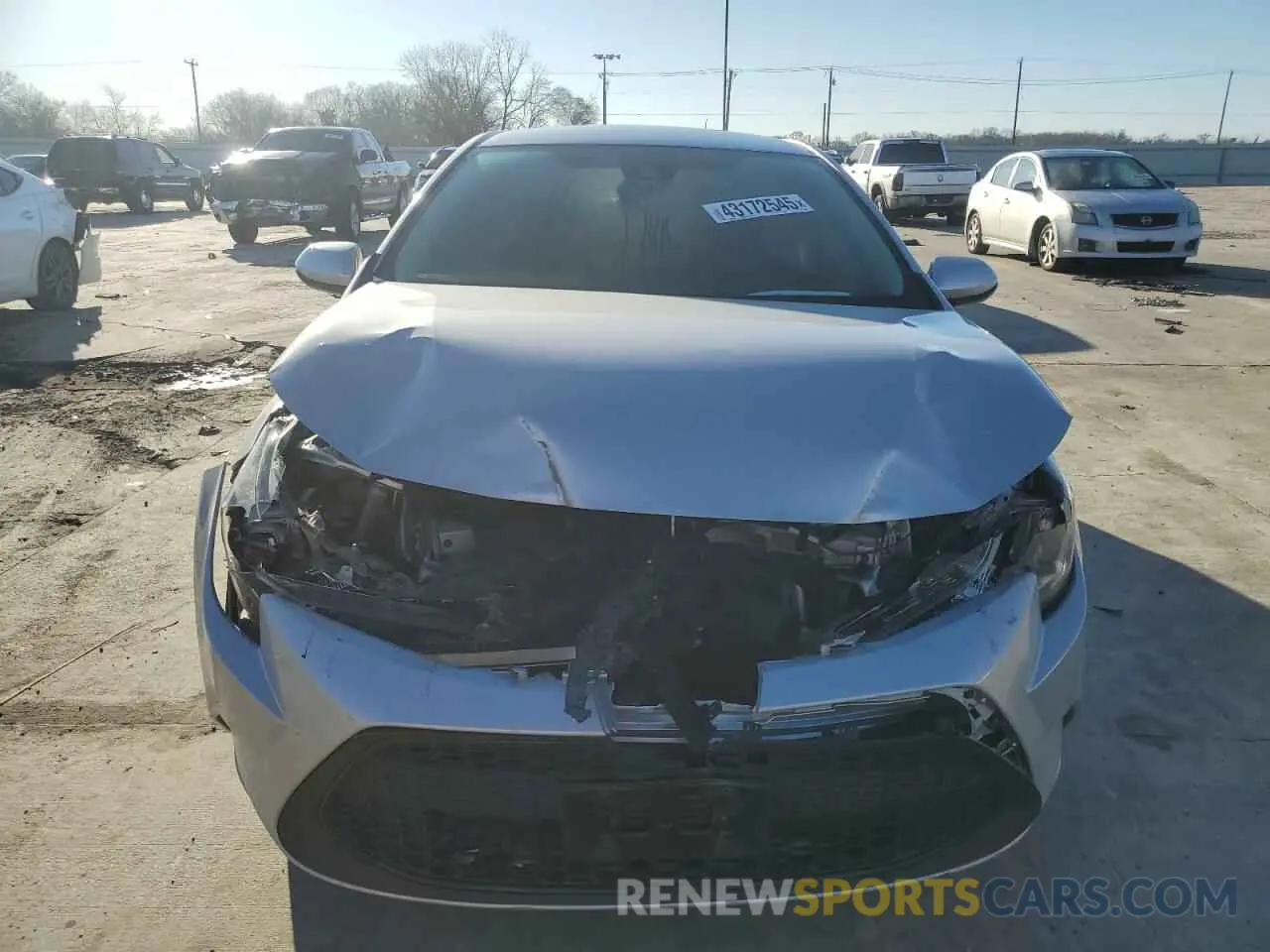 5 Фотография поврежденного автомобиля 5YFEPMAE6MP151598 TOYOTA COROLLA 2021