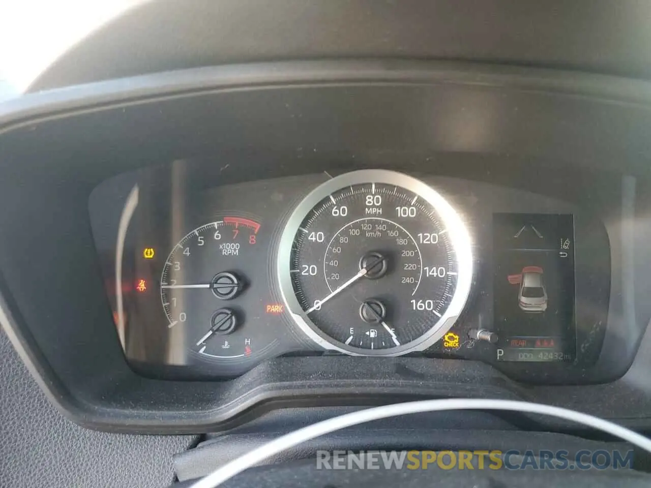 9 Фотография поврежденного автомобиля 5YFEPMAE6MP151598 TOYOTA COROLLA 2021