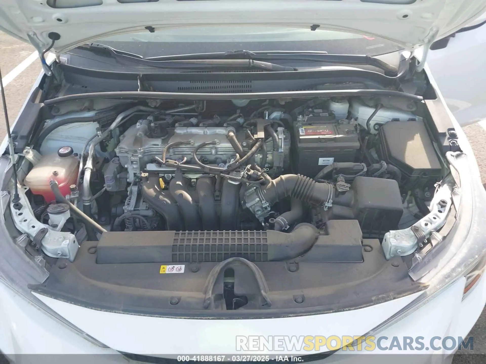 10 Фотография поврежденного автомобиля 5YFEPMAE6MP155683 TOYOTA COROLLA 2021