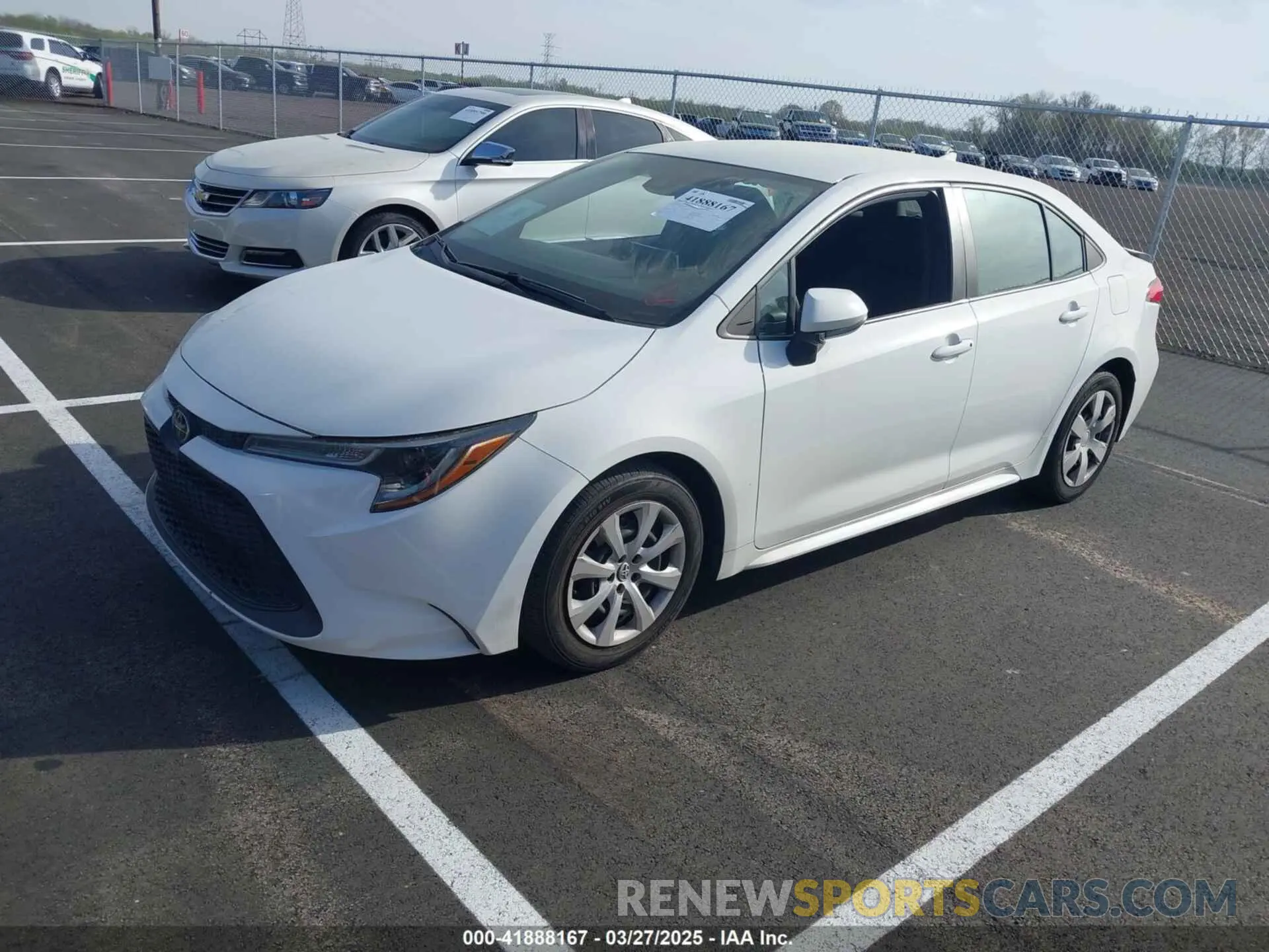 2 Фотография поврежденного автомобиля 5YFEPMAE6MP155683 TOYOTA COROLLA 2021