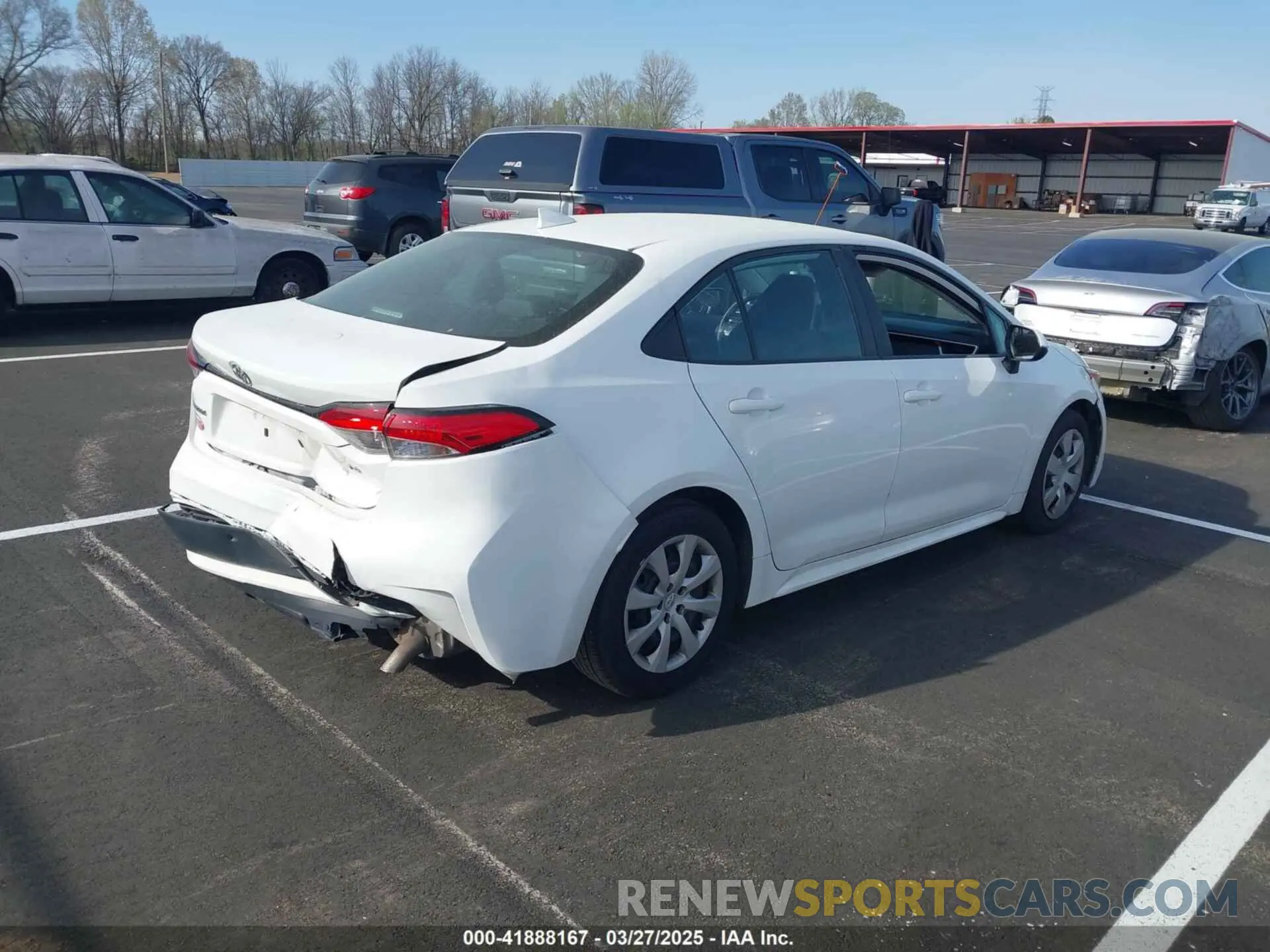4 Фотография поврежденного автомобиля 5YFEPMAE6MP155683 TOYOTA COROLLA 2021