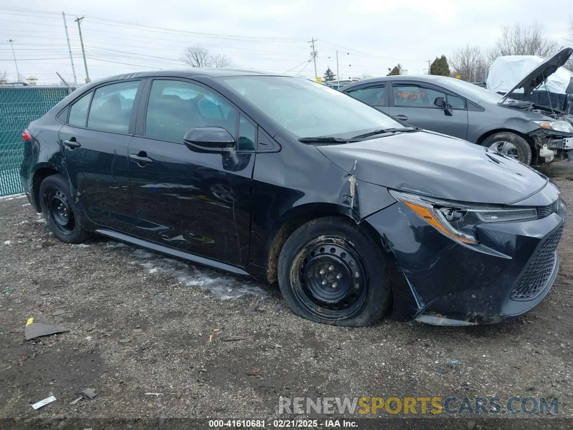 6 Photograph of a damaged car 5YFEPMAE6MP159524 TOYOTA COROLLA 2021