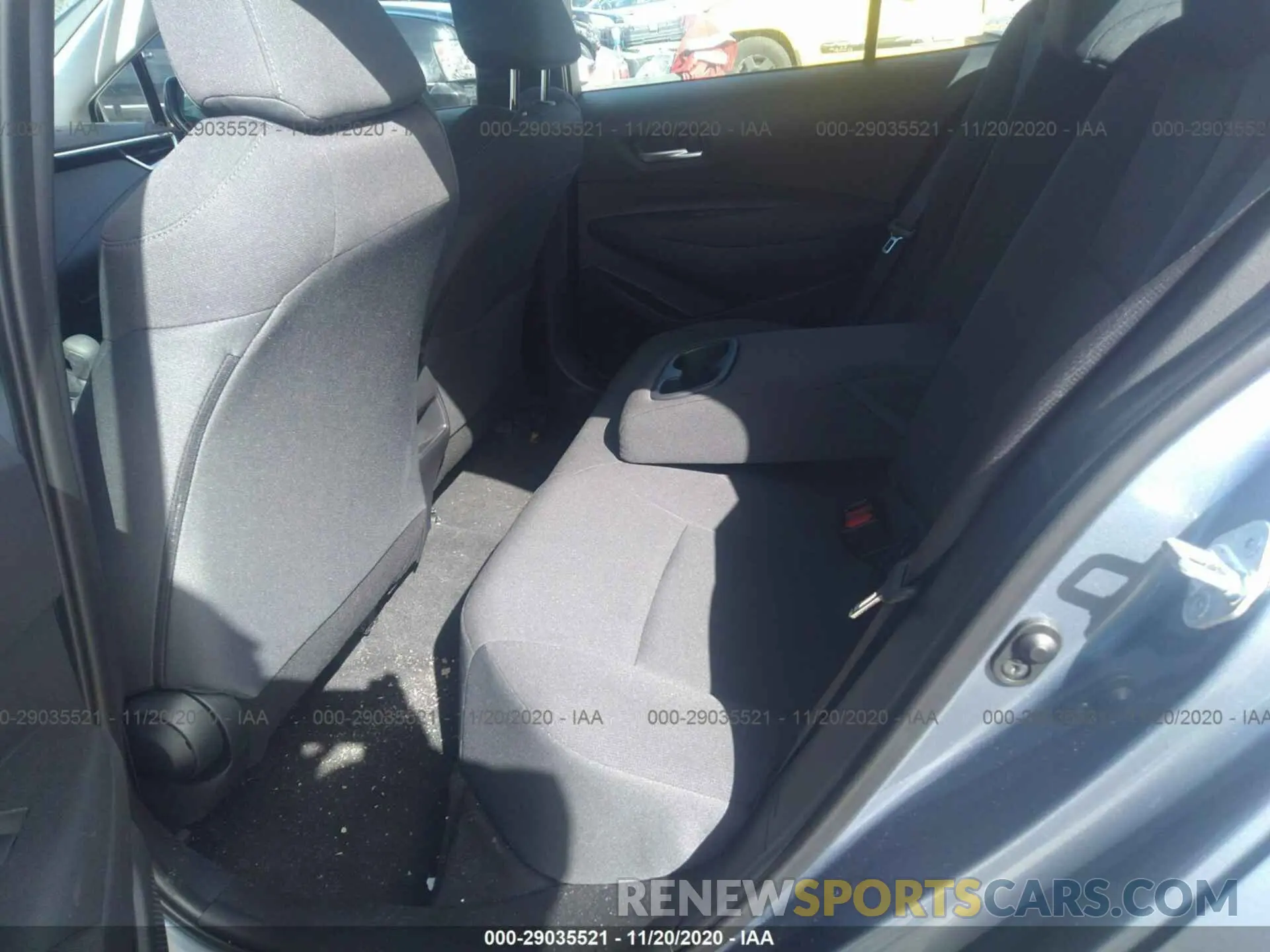 8 Photograph of a damaged car 5YFEPMAE6MP167459 TOYOTA COROLLA 2021