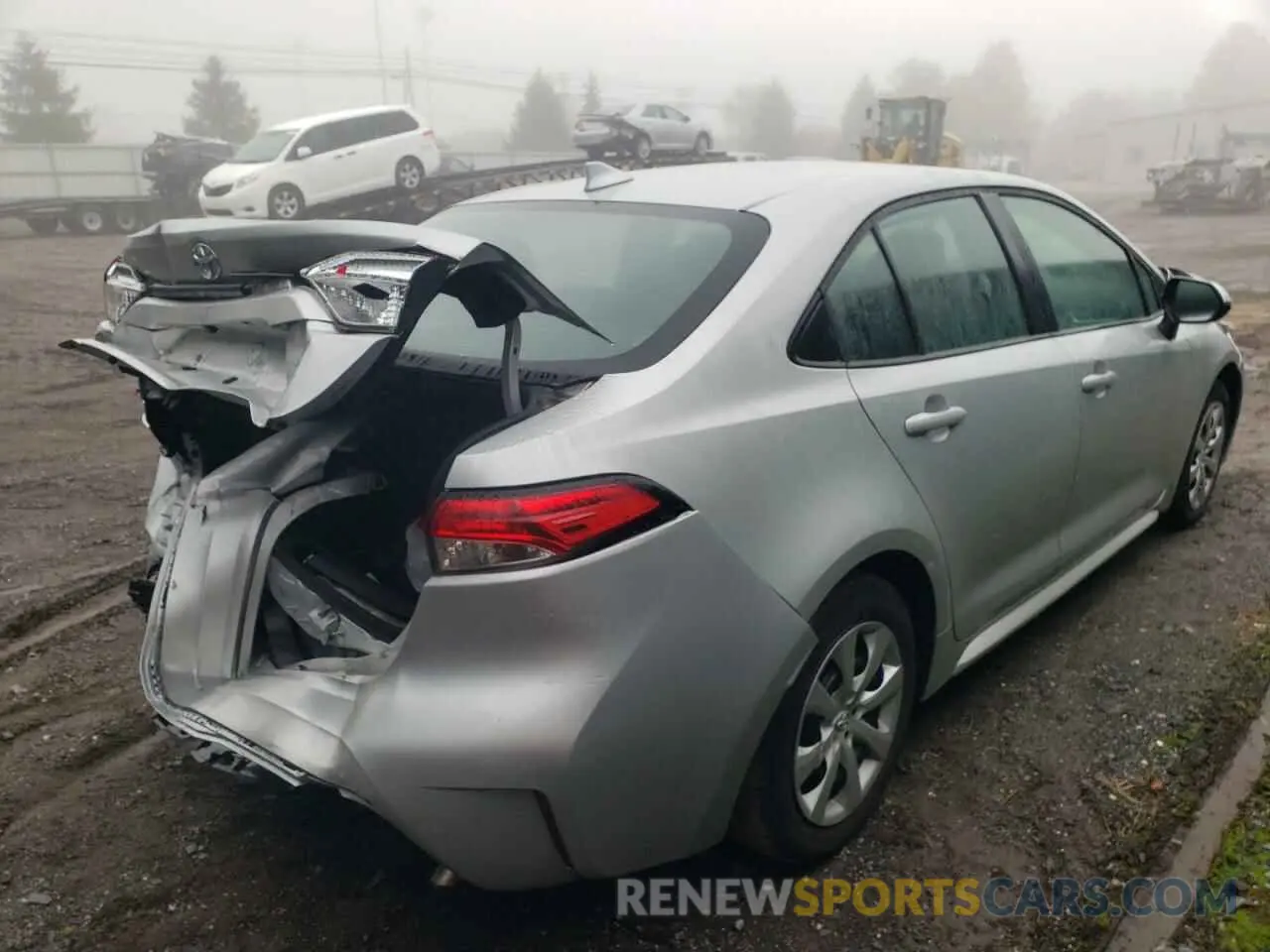 4 Фотография поврежденного автомобиля 5YFEPMAE6MP170782 TOYOTA COROLLA 2021