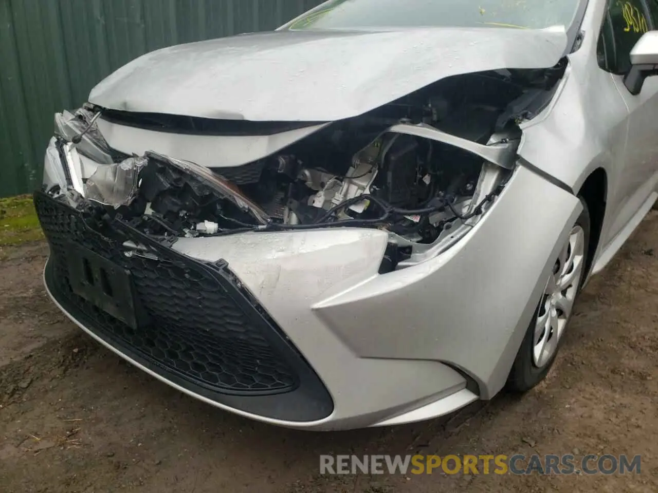 9 Фотография поврежденного автомобиля 5YFEPMAE6MP170782 TOYOTA COROLLA 2021