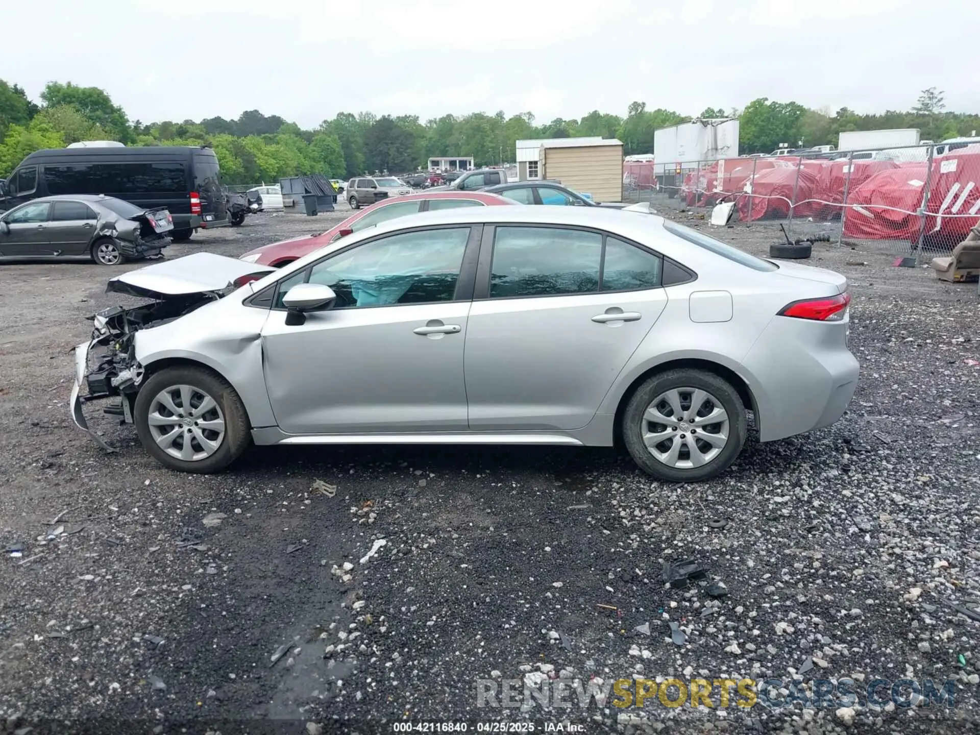 15 Photograph of a damaged car 5YFEPMAE6MP180793 TOYOTA COROLLA 2021