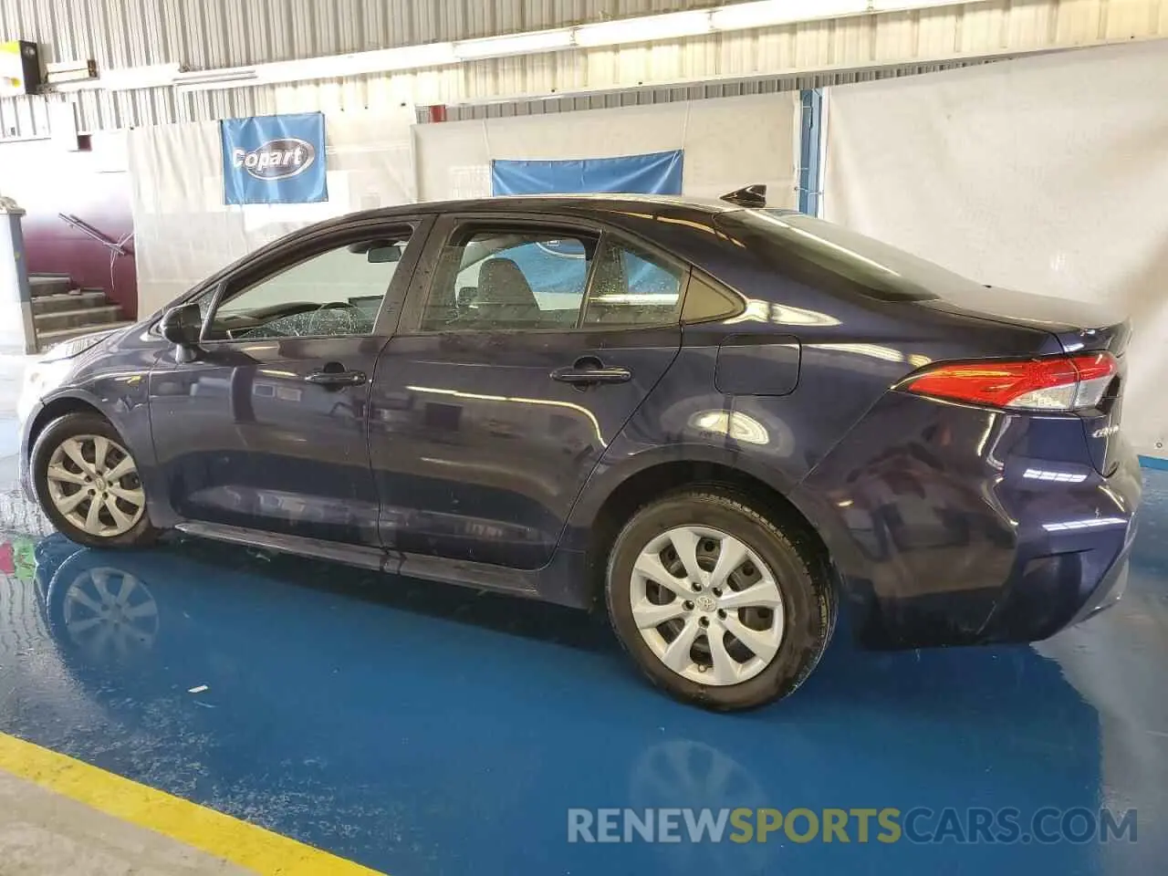2 Photograph of a damaged car 5YFEPMAE6MP181166 TOYOTA COROLLA 2021