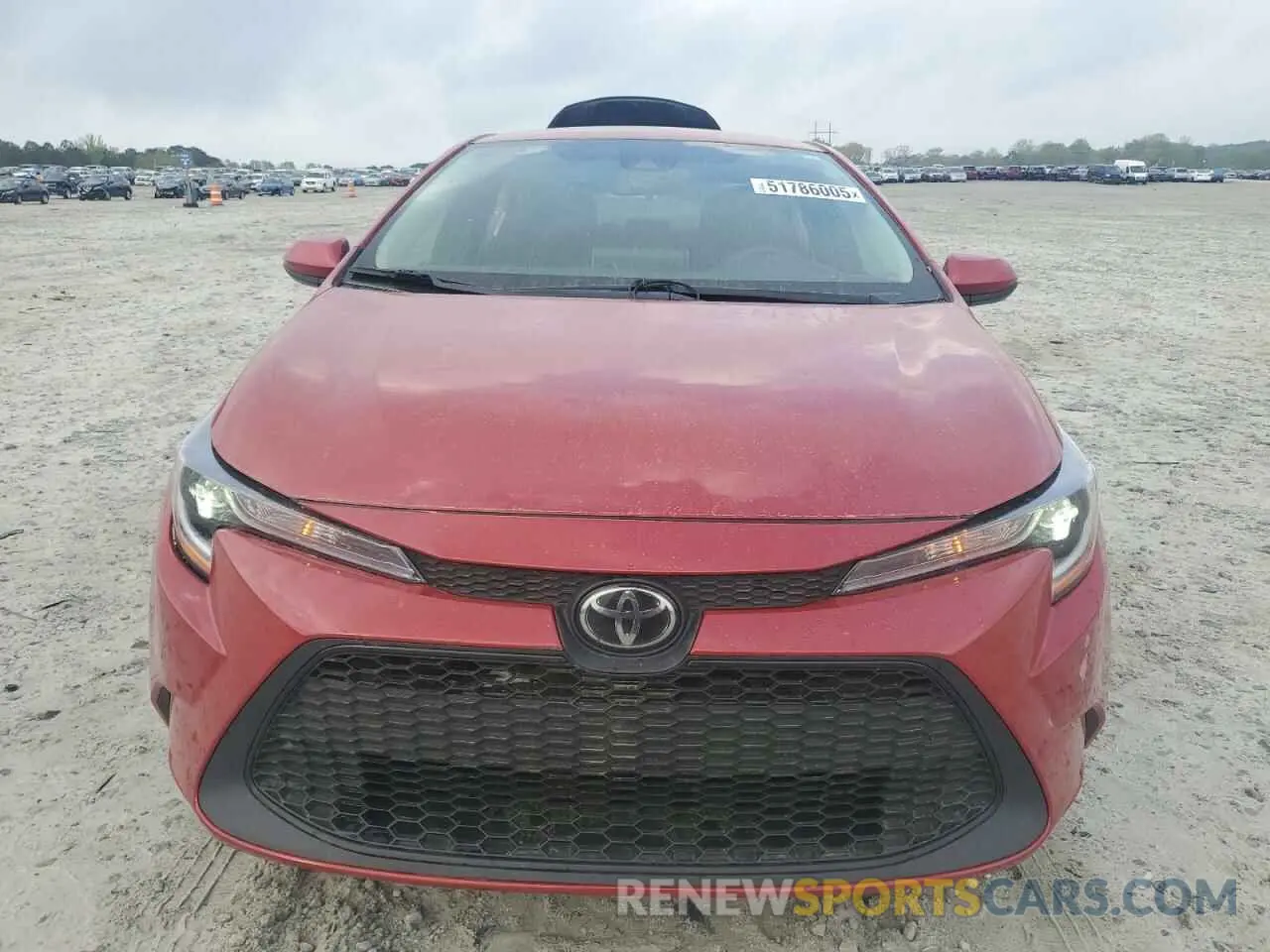 5 Photograph of a damaged car 5YFEPMAE6MP187789 TOYOTA COROLLA 2021