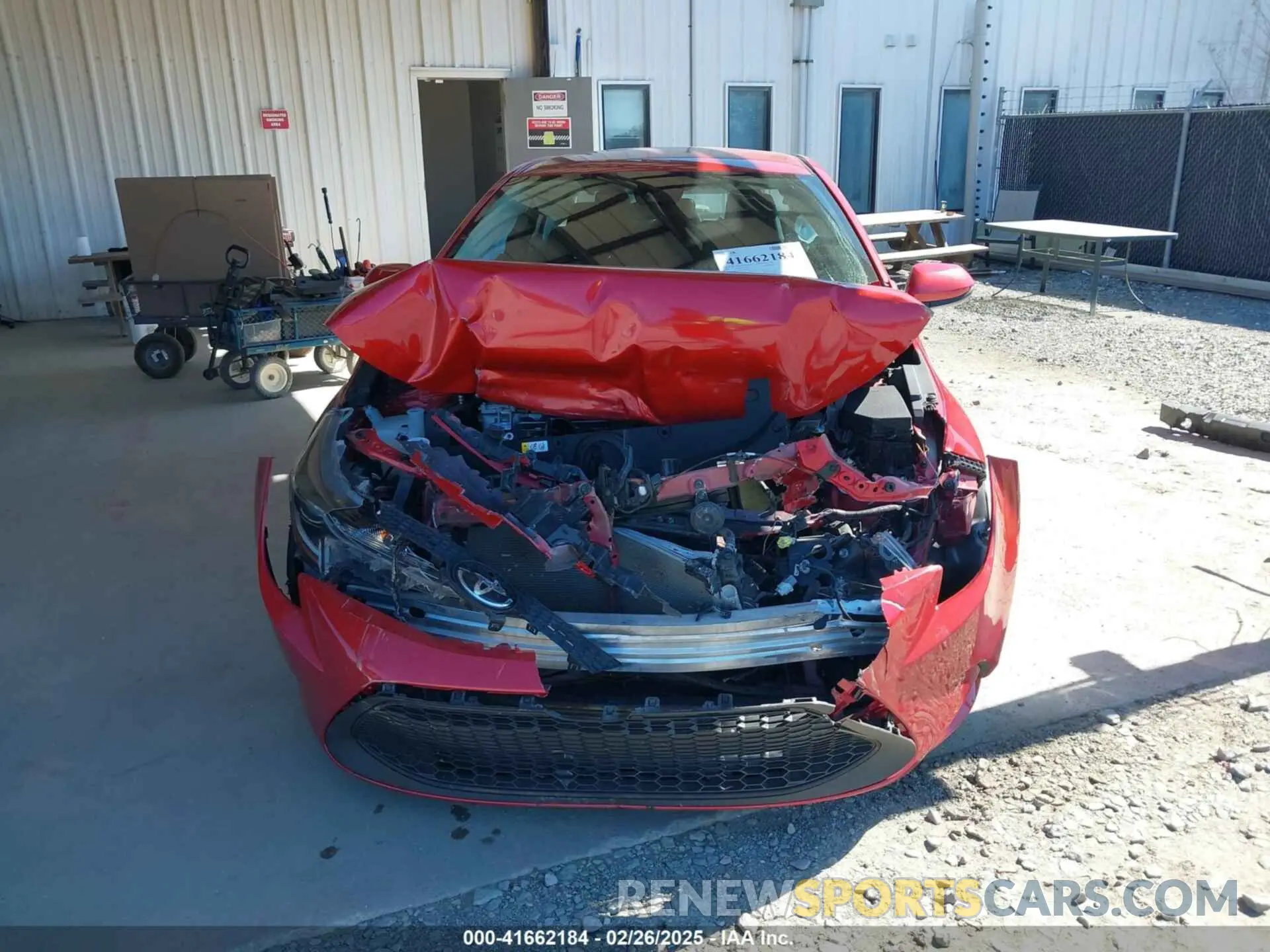 11 Photograph of a damaged car 5YFEPMAE6MP189431 TOYOTA COROLLA 2021