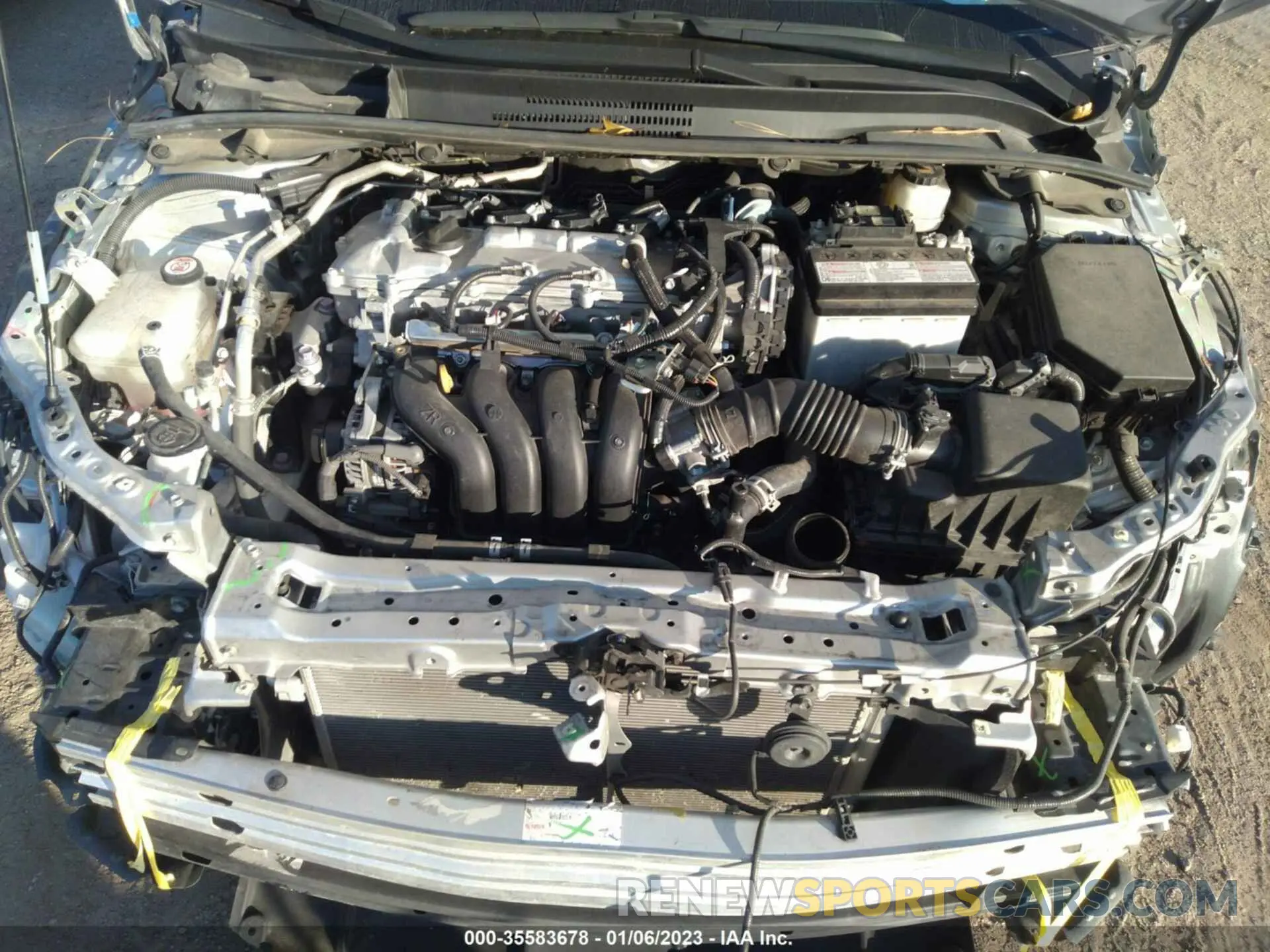 10 Фотография поврежденного автомобиля 5YFEPMAE6MP189526 TOYOTA COROLLA 2021