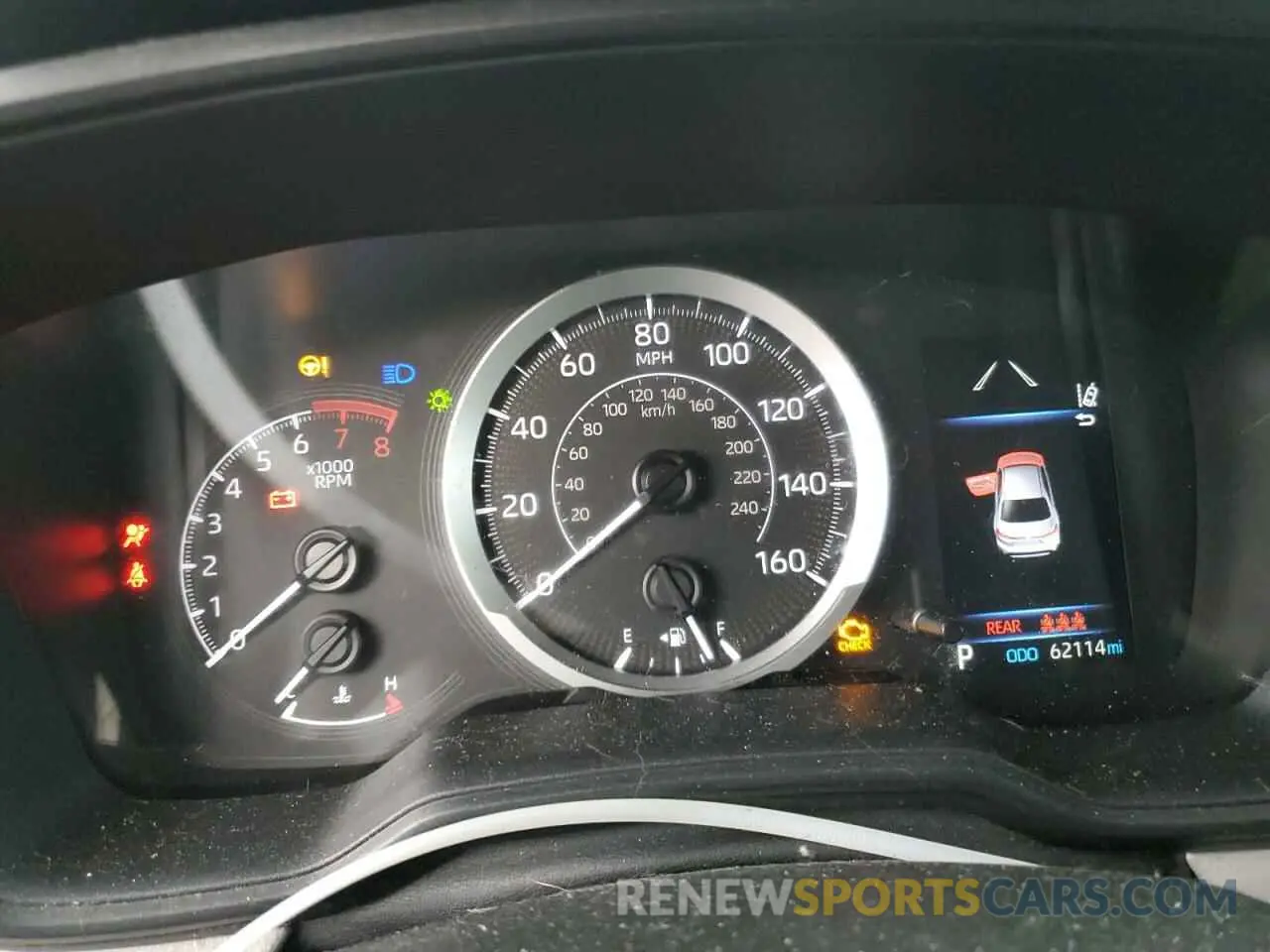 9 Фотография поврежденного автомобиля 5YFEPMAE6MP200038 TOYOTA COROLLA 2021