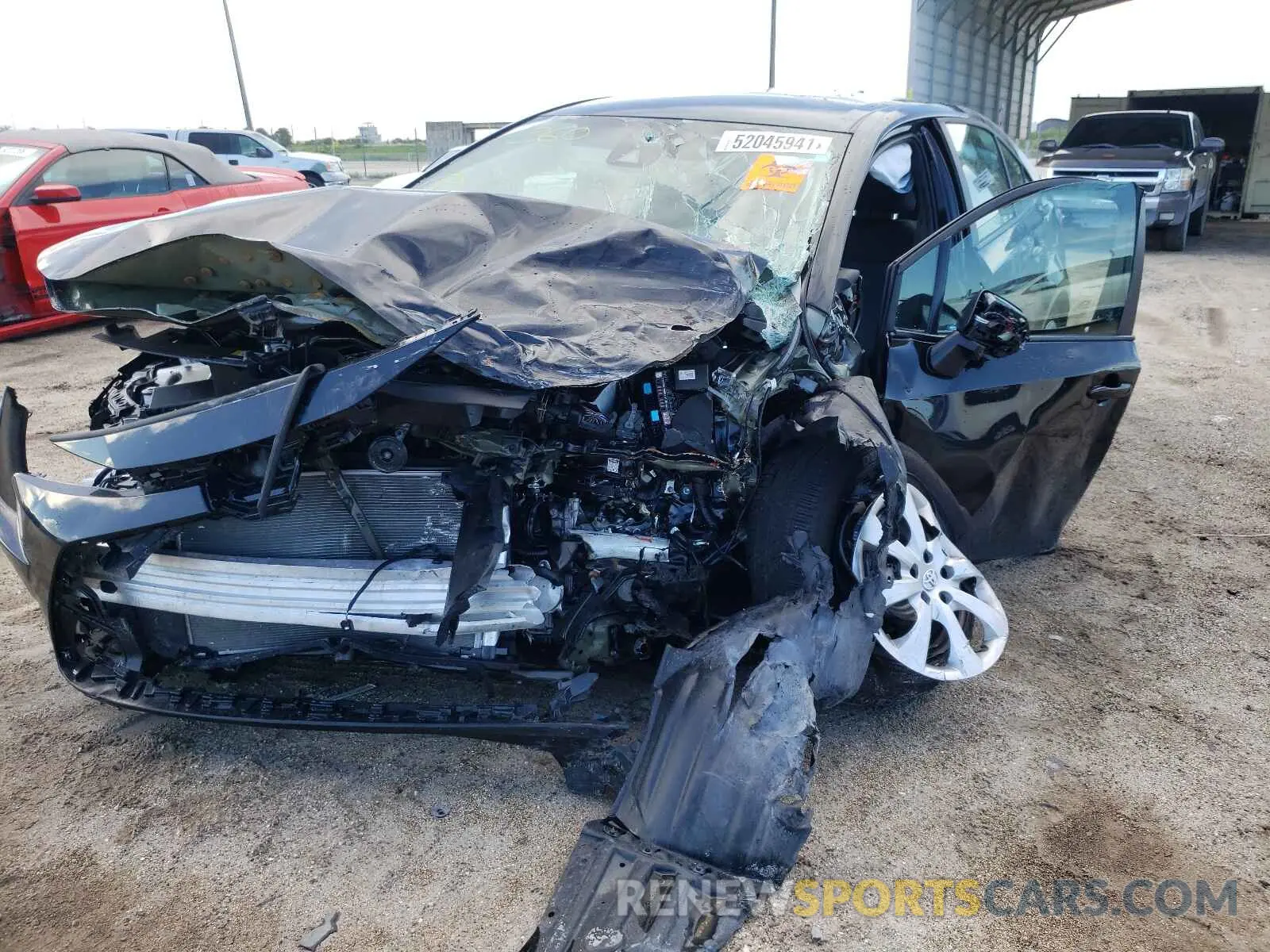 10 Photograph of a damaged car 5YFEPMAE6MP200542 TOYOTA COROLLA 2021