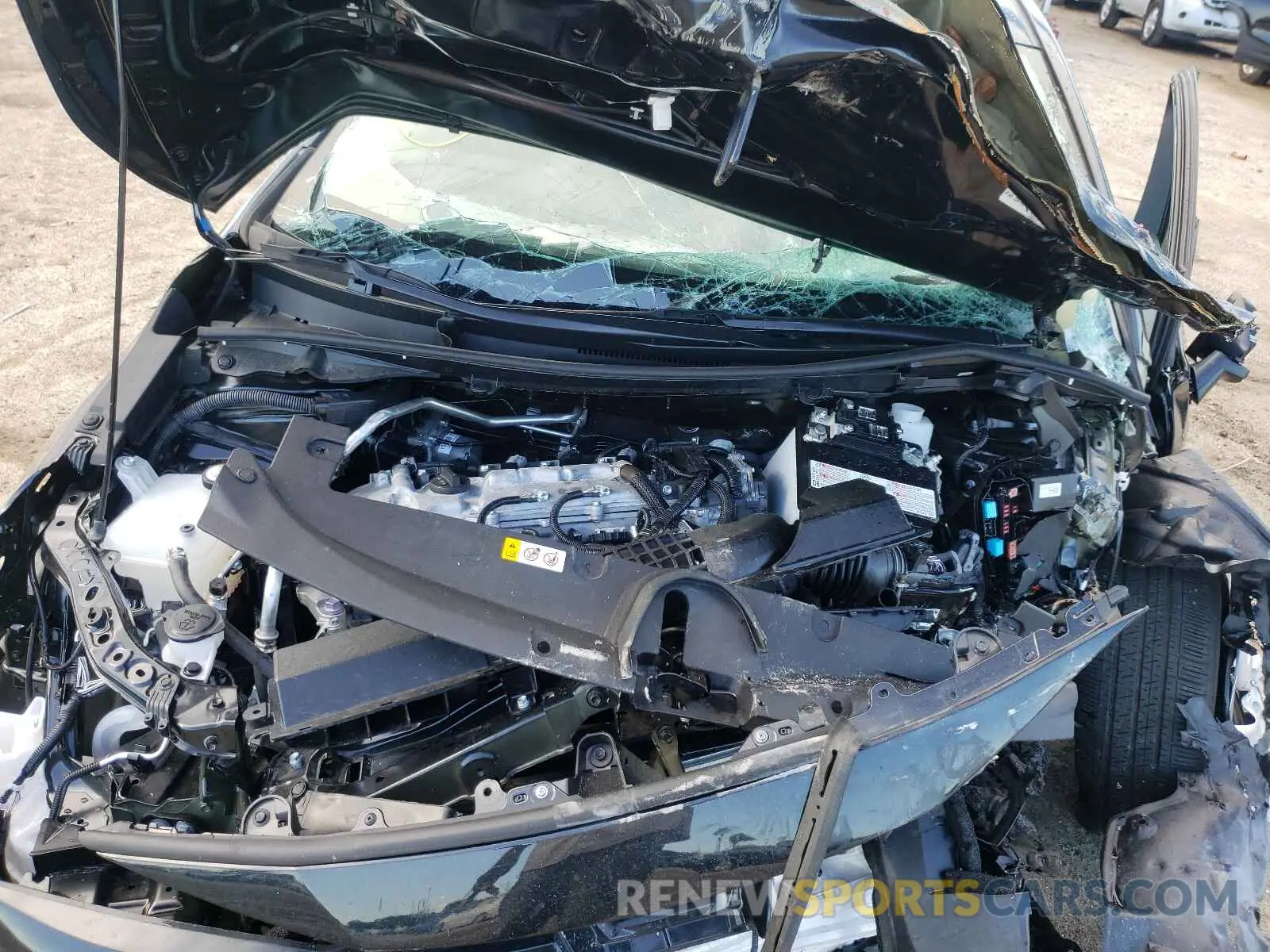 8 Photograph of a damaged car 5YFEPMAE6MP200542 TOYOTA COROLLA 2021