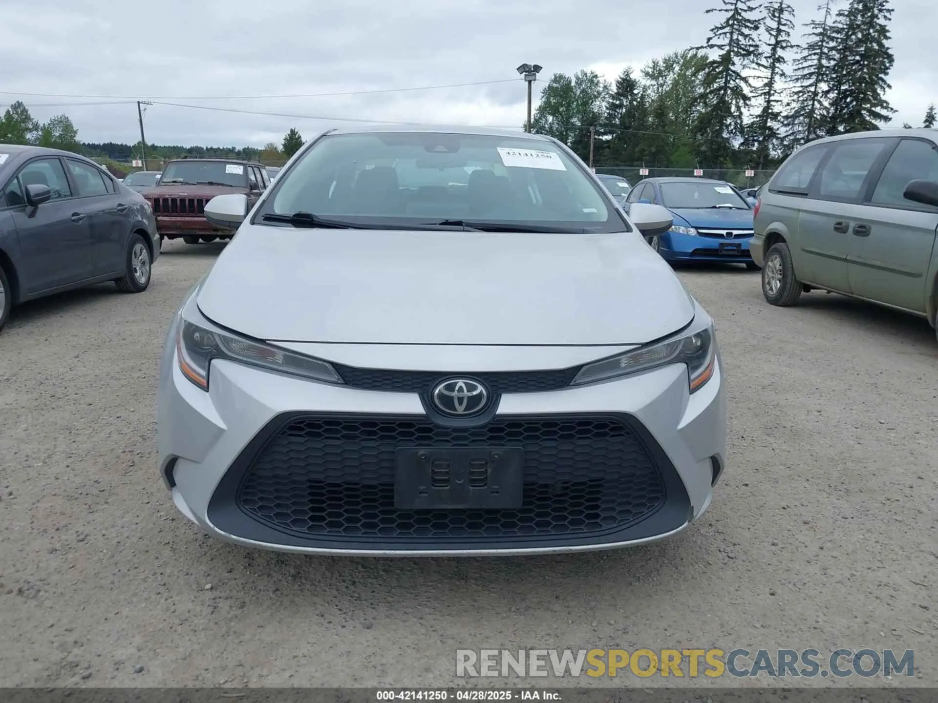 12 Photograph of a damaged car 5YFEPMAE6MP207961 TOYOTA COROLLA 2021