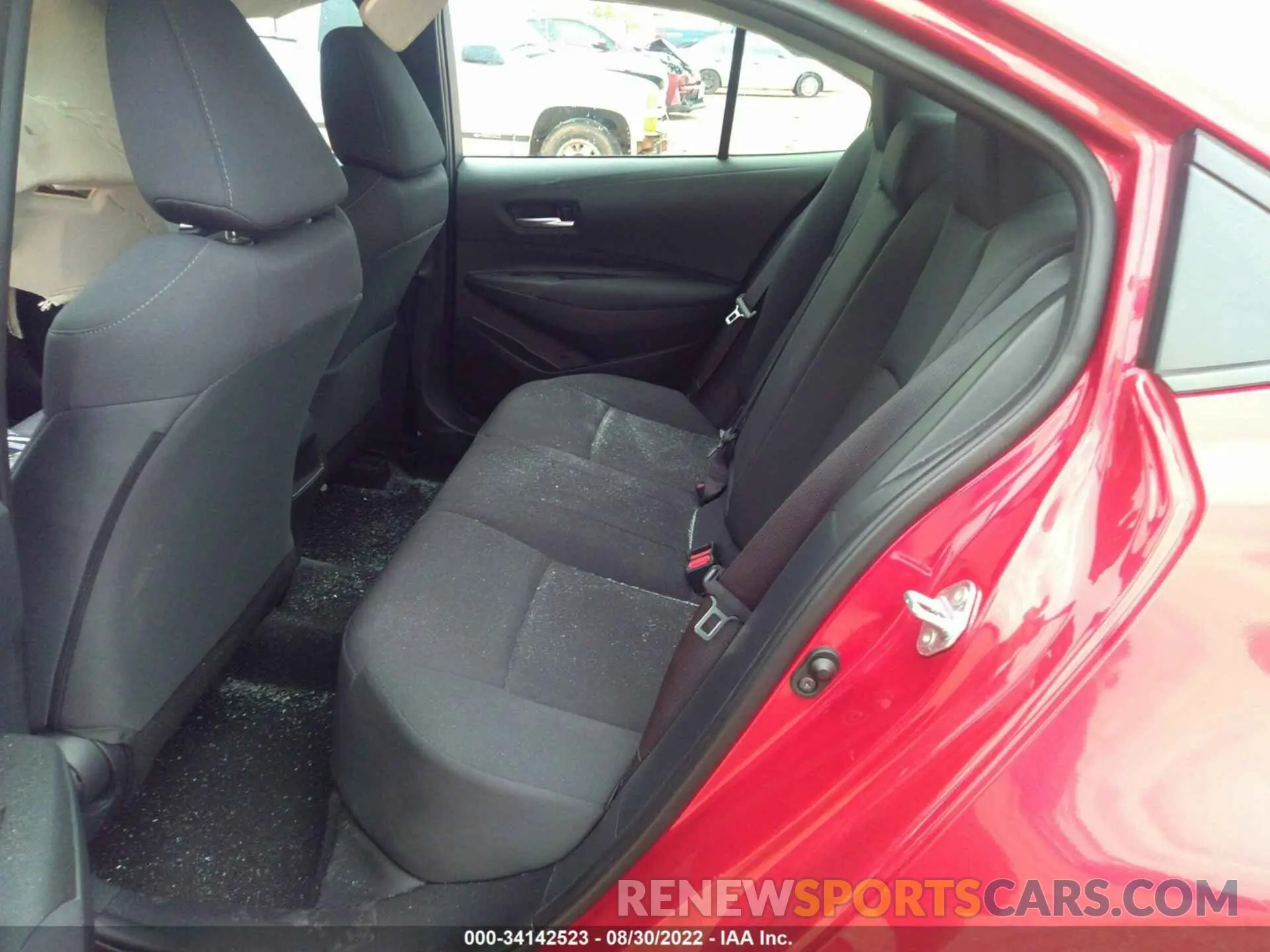 8 Photograph of a damaged car 5YFEPMAE6MP211640 TOYOTA COROLLA 2021
