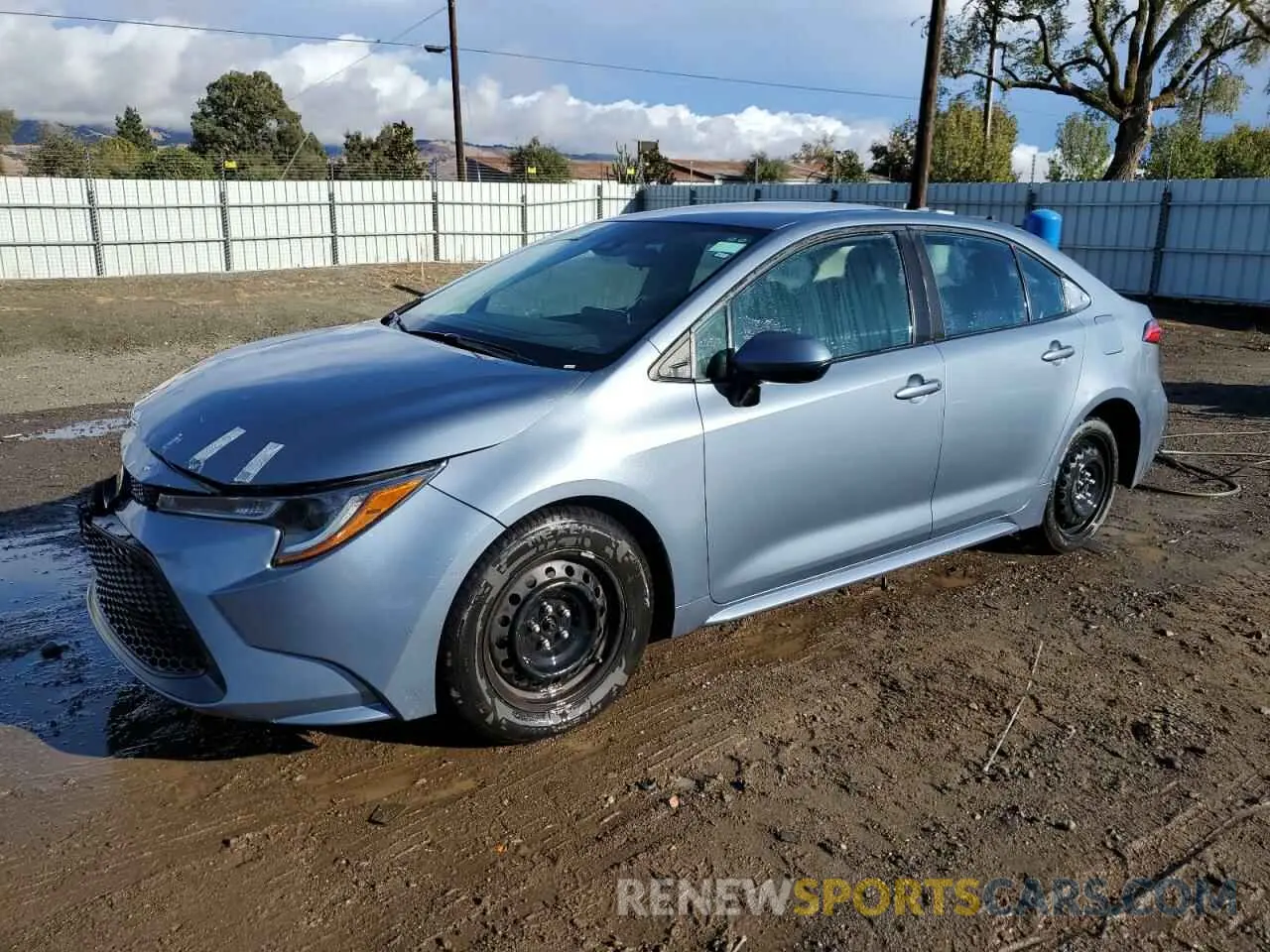 1 Фотография поврежденного автомобиля 5YFEPMAE6MP216417 TOYOTA COROLLA 2021