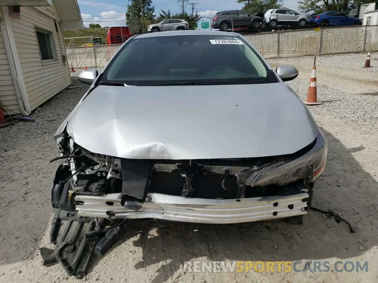5 Photograph of a damaged car 5YFEPMAE6MP216689 TOYOTA COROLLA 2021