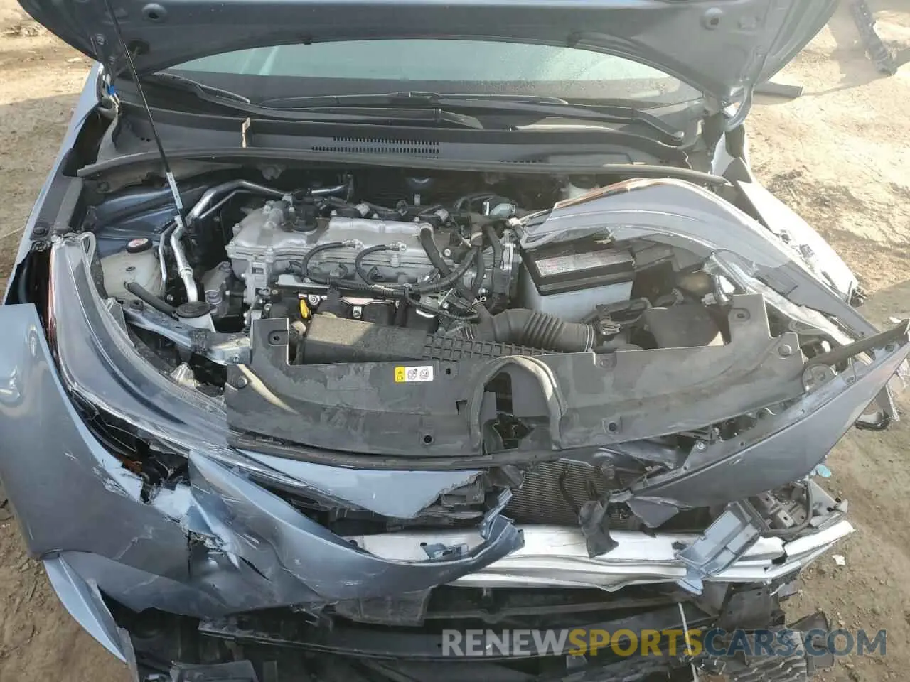 11 Photograph of a damaged car 5YFEPMAE6MP227708 TOYOTA COROLLA 2021
