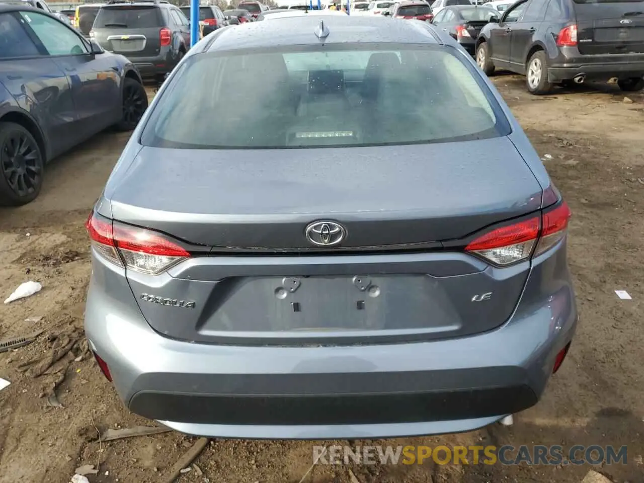 6 Photograph of a damaged car 5YFEPMAE6MP227708 TOYOTA COROLLA 2021