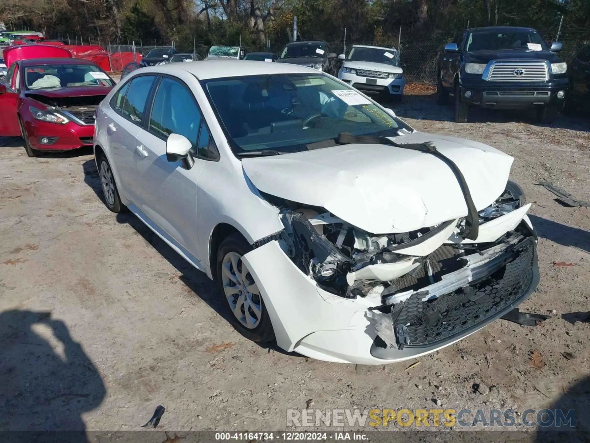1 Фотография поврежденного автомобиля 5YFEPMAE6MP236103 TOYOTA COROLLA 2021