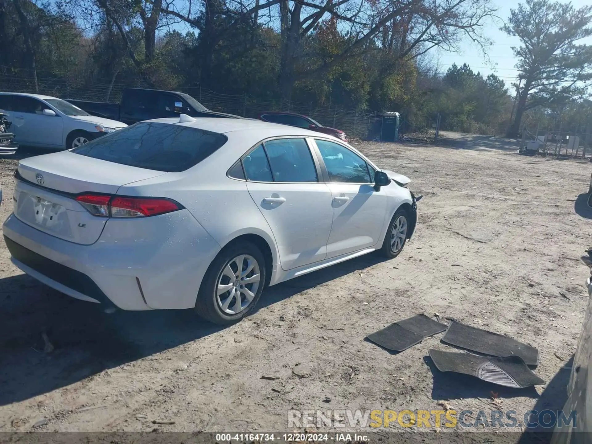 4 Фотография поврежденного автомобиля 5YFEPMAE6MP236103 TOYOTA COROLLA 2021