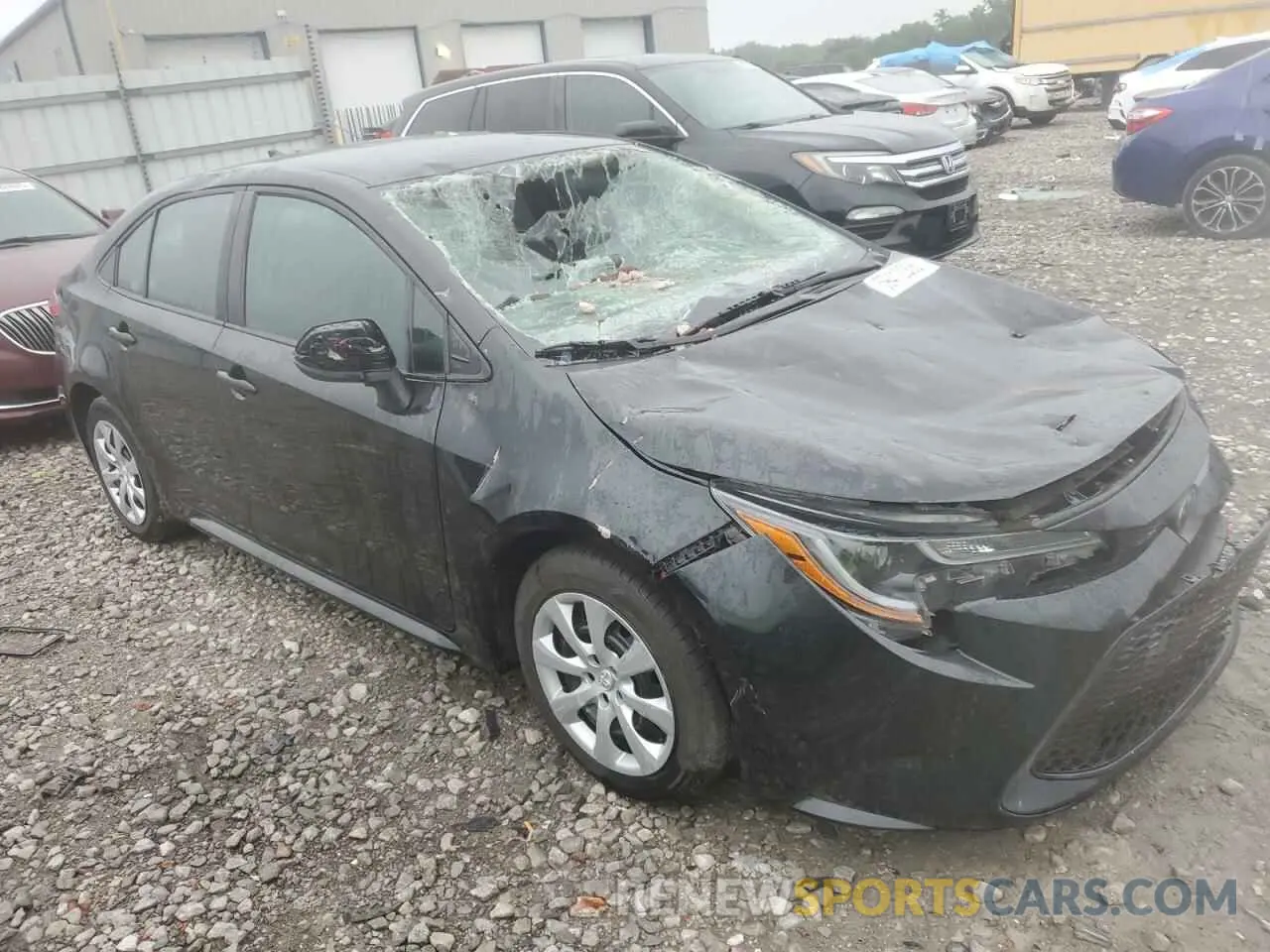 4 Photograph of a damaged car 5YFEPMAE6MP240832 TOYOTA COROLLA 2021