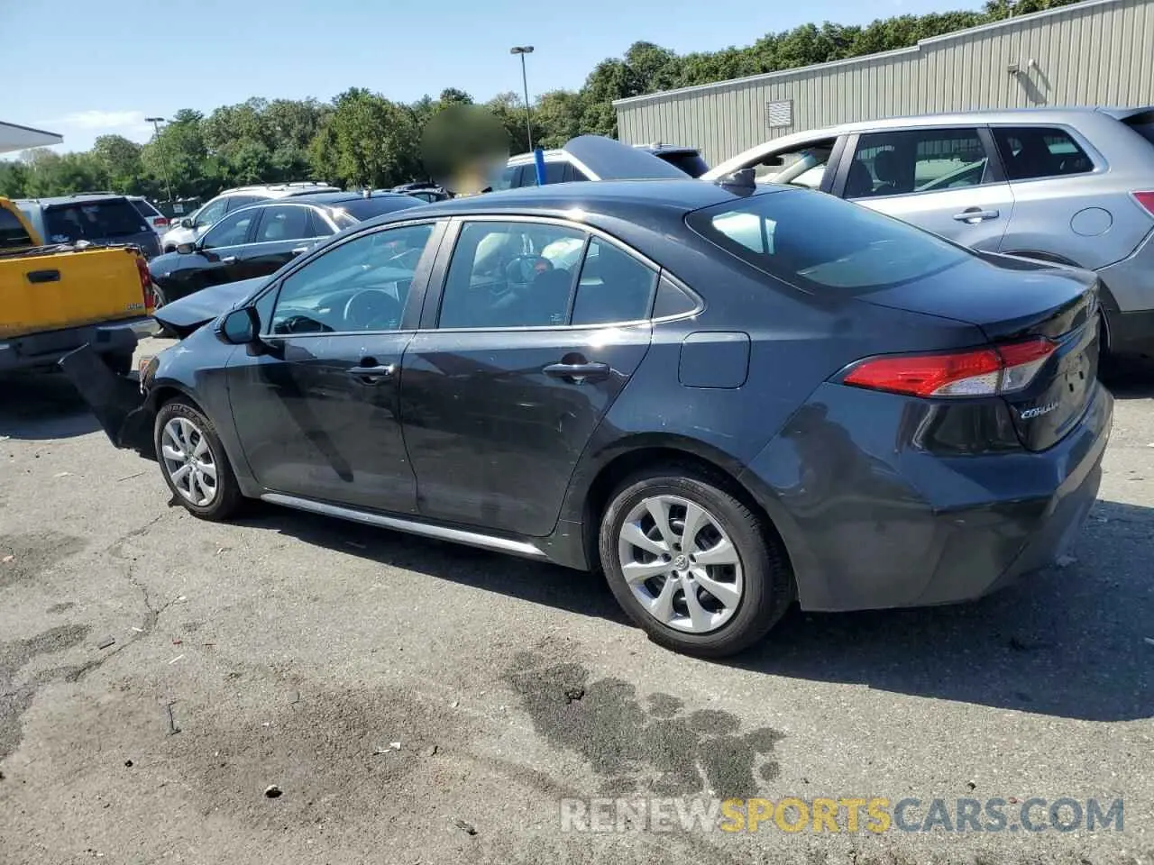 2 Photograph of a damaged car 5YFEPMAE6MP241401 TOYOTA COROLLA 2021