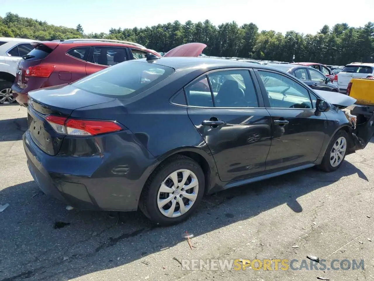 3 Photograph of a damaged car 5YFEPMAE6MP241401 TOYOTA COROLLA 2021