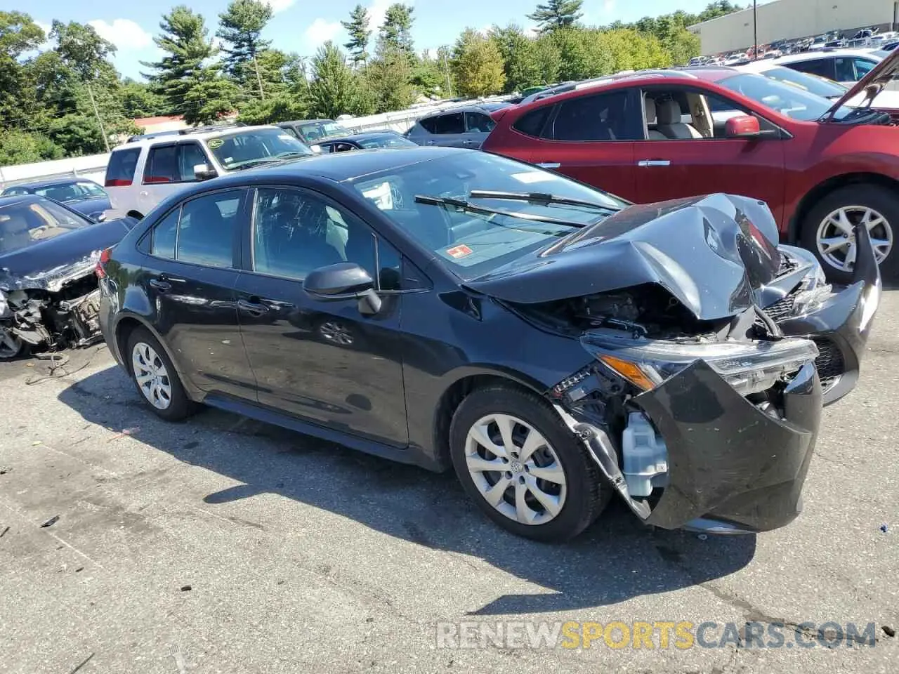 4 Photograph of a damaged car 5YFEPMAE6MP241401 TOYOTA COROLLA 2021