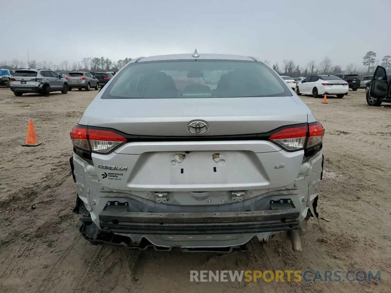 6 Photograph of a damaged car 5YFEPMAE6MP243407 TOYOTA COROLLA 2021