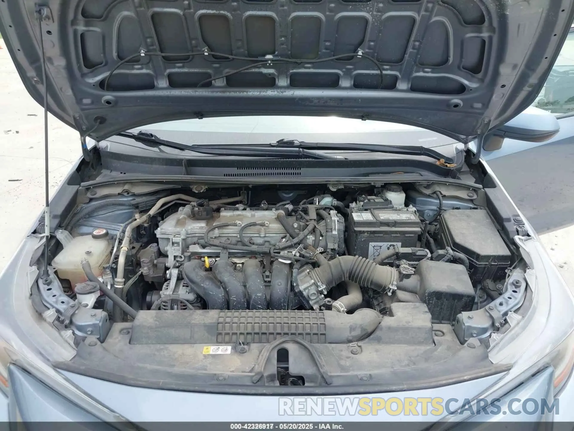 10 Фотография поврежденного автомобиля 5YFEPMAE6MP244461 TOYOTA COROLLA 2021