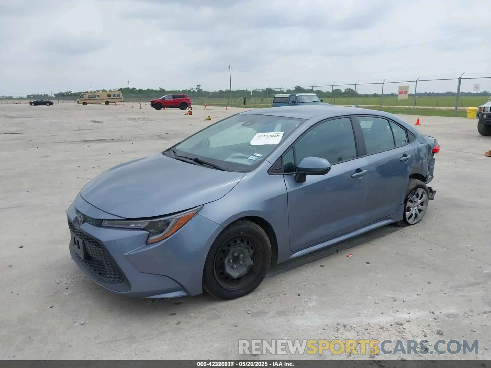 2 Фотография поврежденного автомобиля 5YFEPMAE6MP244461 TOYOTA COROLLA 2021