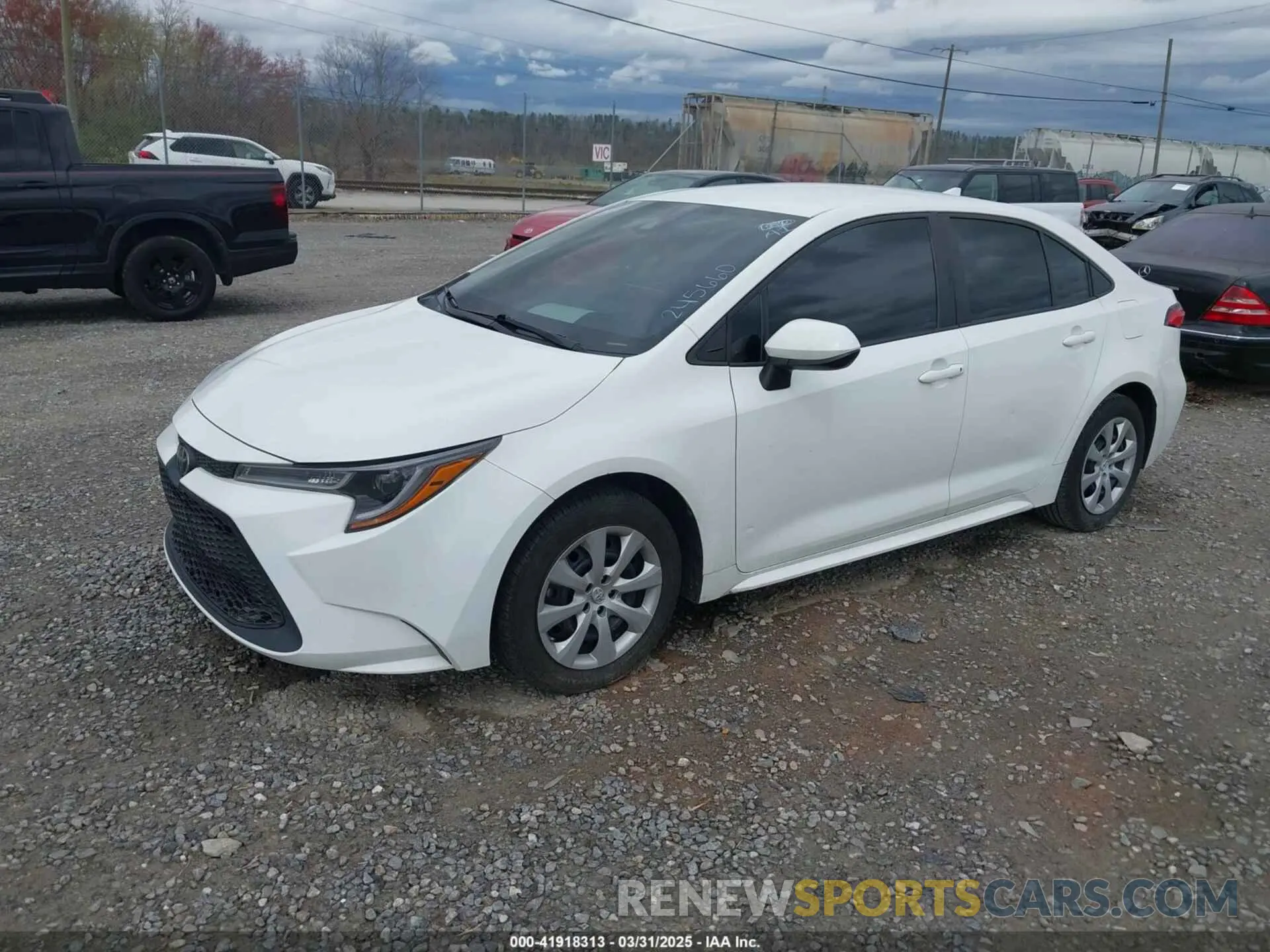 2 Фотография поврежденного автомобиля 5YFEPMAE6MP245660 TOYOTA COROLLA 2021