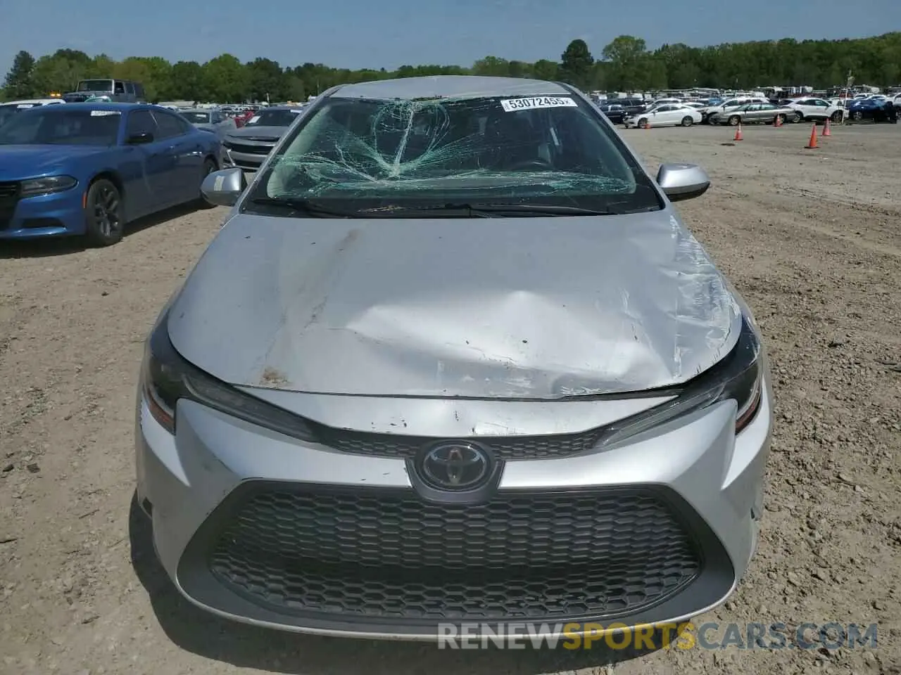 5 Photograph of a damaged car 5YFEPMAE6MP247697 TOYOTA COROLLA 2021
