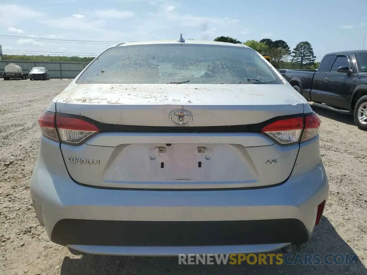 6 Photograph of a damaged car 5YFEPMAE6MP247697 TOYOTA COROLLA 2021