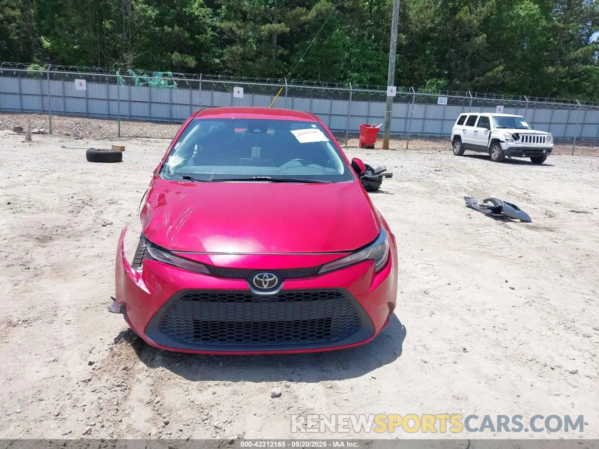 12 Photograph of a damaged car 5YFEPMAE6MP251720 TOYOTA COROLLA 2021