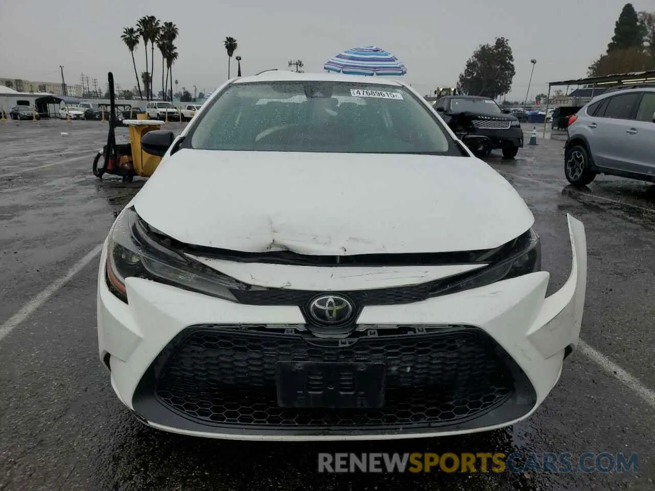 5 Photograph of a damaged car 5YFEPMAE6MP252219 TOYOTA COROLLA 2021
