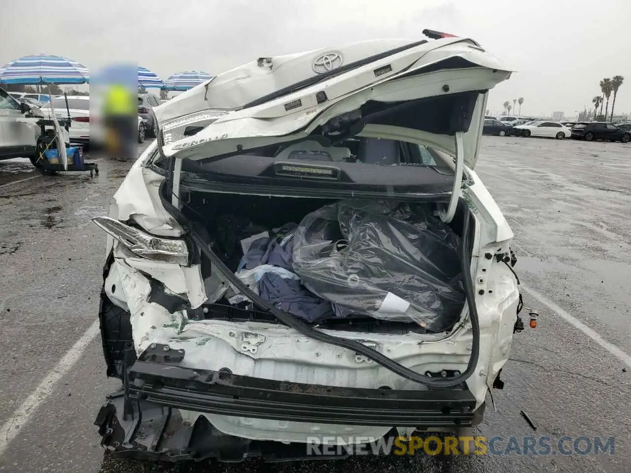 6 Photograph of a damaged car 5YFEPMAE6MP252219 TOYOTA COROLLA 2021