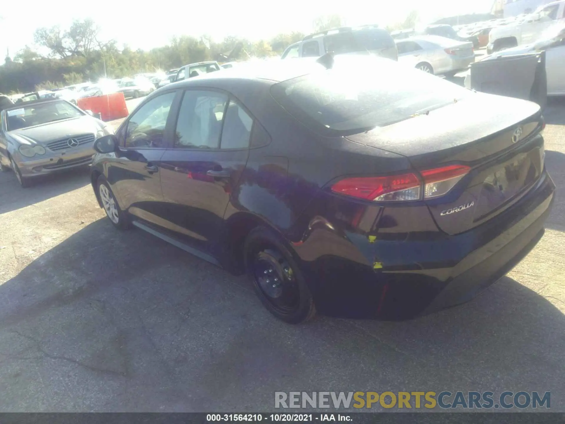 3 Photograph of a damaged car 5YFEPMAE6MP258067 TOYOTA COROLLA 2021