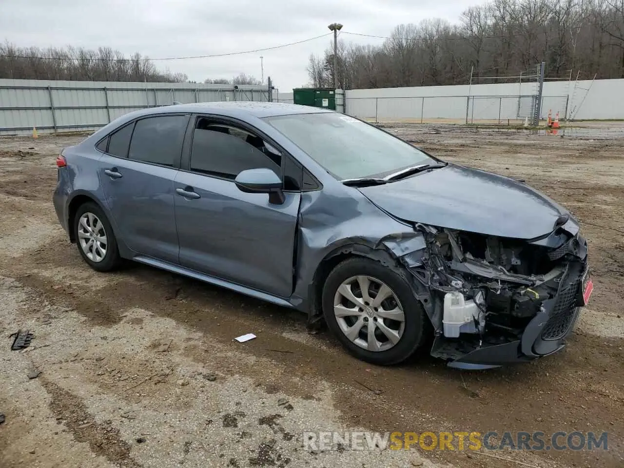 4 Фотография поврежденного автомобиля 5YFEPMAE6MP258408 TOYOTA COROLLA 2021