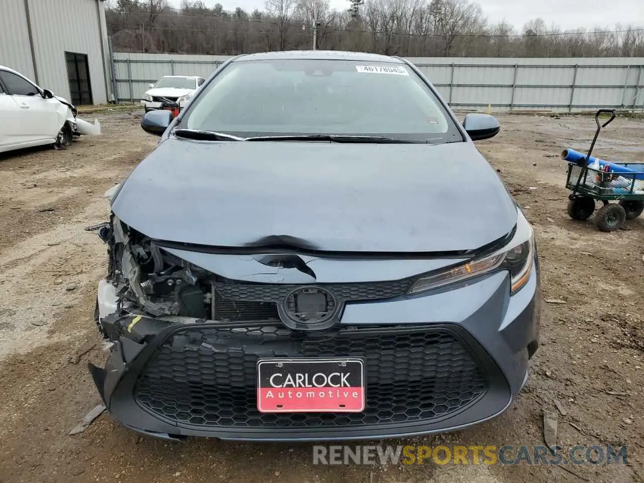5 Фотография поврежденного автомобиля 5YFEPMAE6MP258408 TOYOTA COROLLA 2021