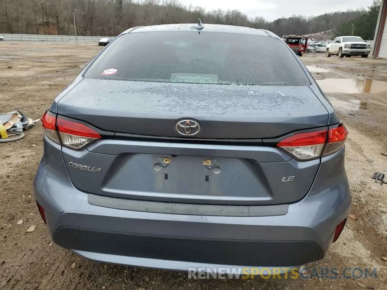 6 Фотография поврежденного автомобиля 5YFEPMAE6MP258408 TOYOTA COROLLA 2021