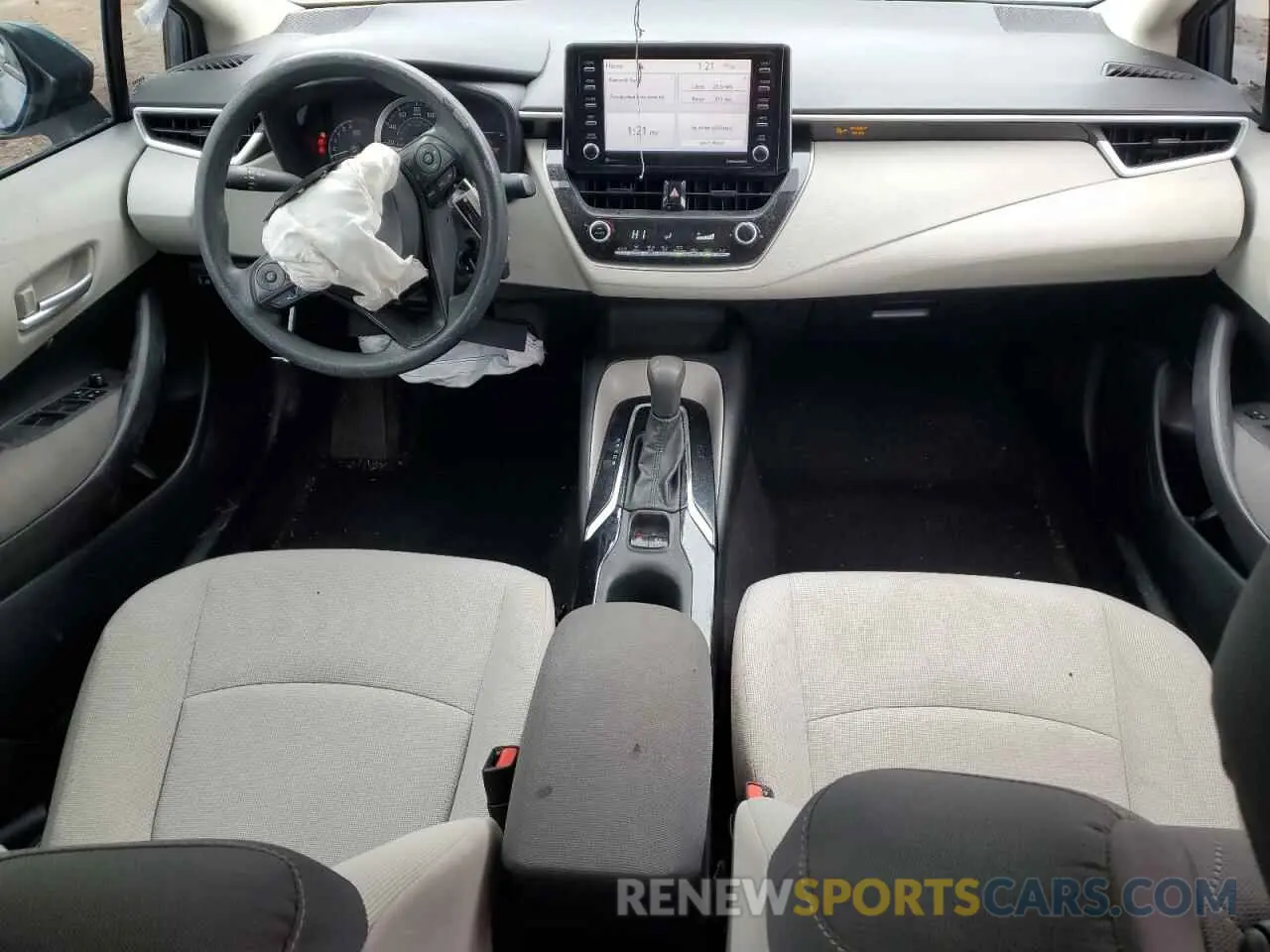 8 Фотография поврежденного автомобиля 5YFEPMAE6MP258408 TOYOTA COROLLA 2021