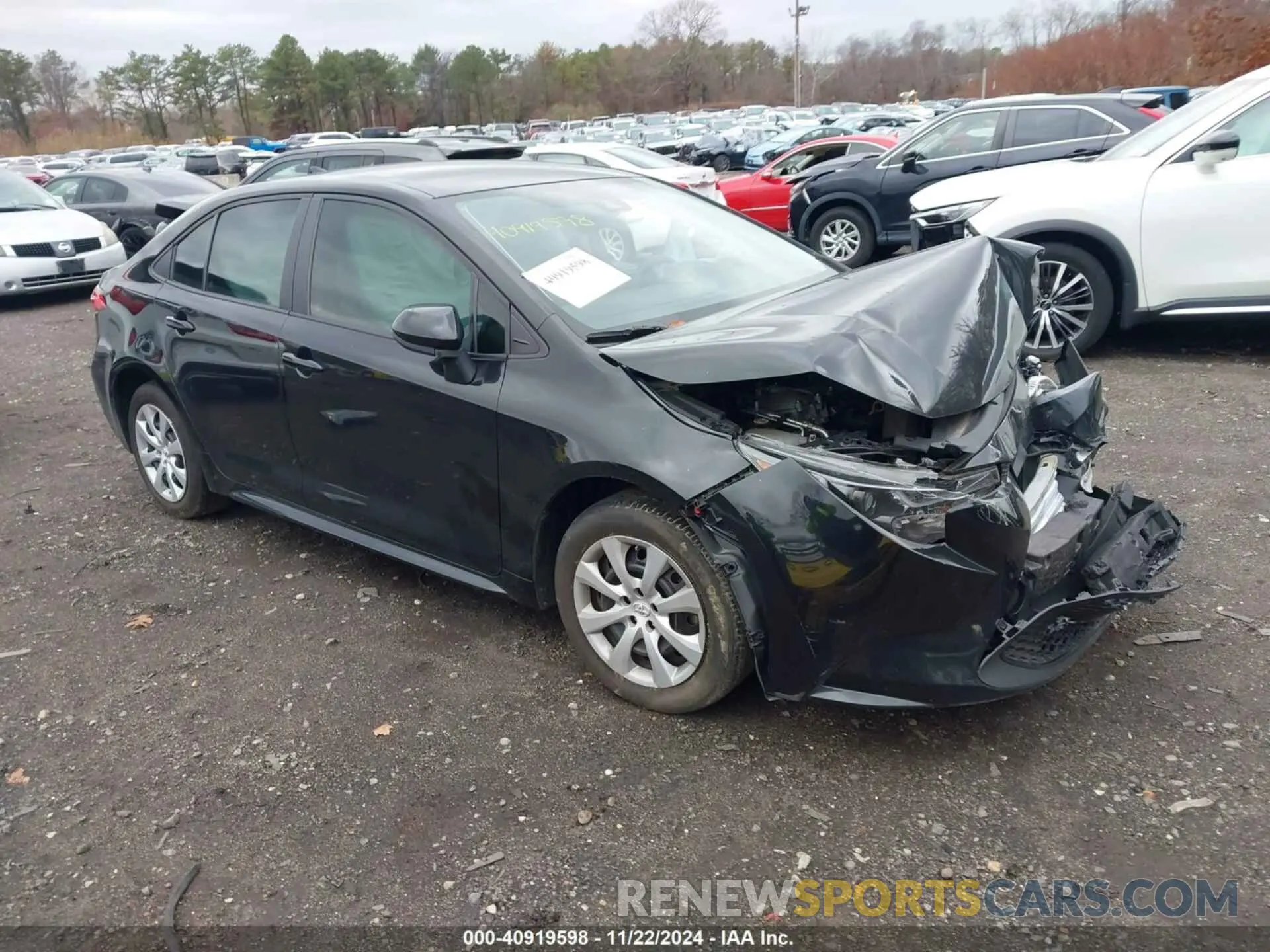 1 Фотография поврежденного автомобиля 5YFEPMAE6MP264340 TOYOTA COROLLA 2021