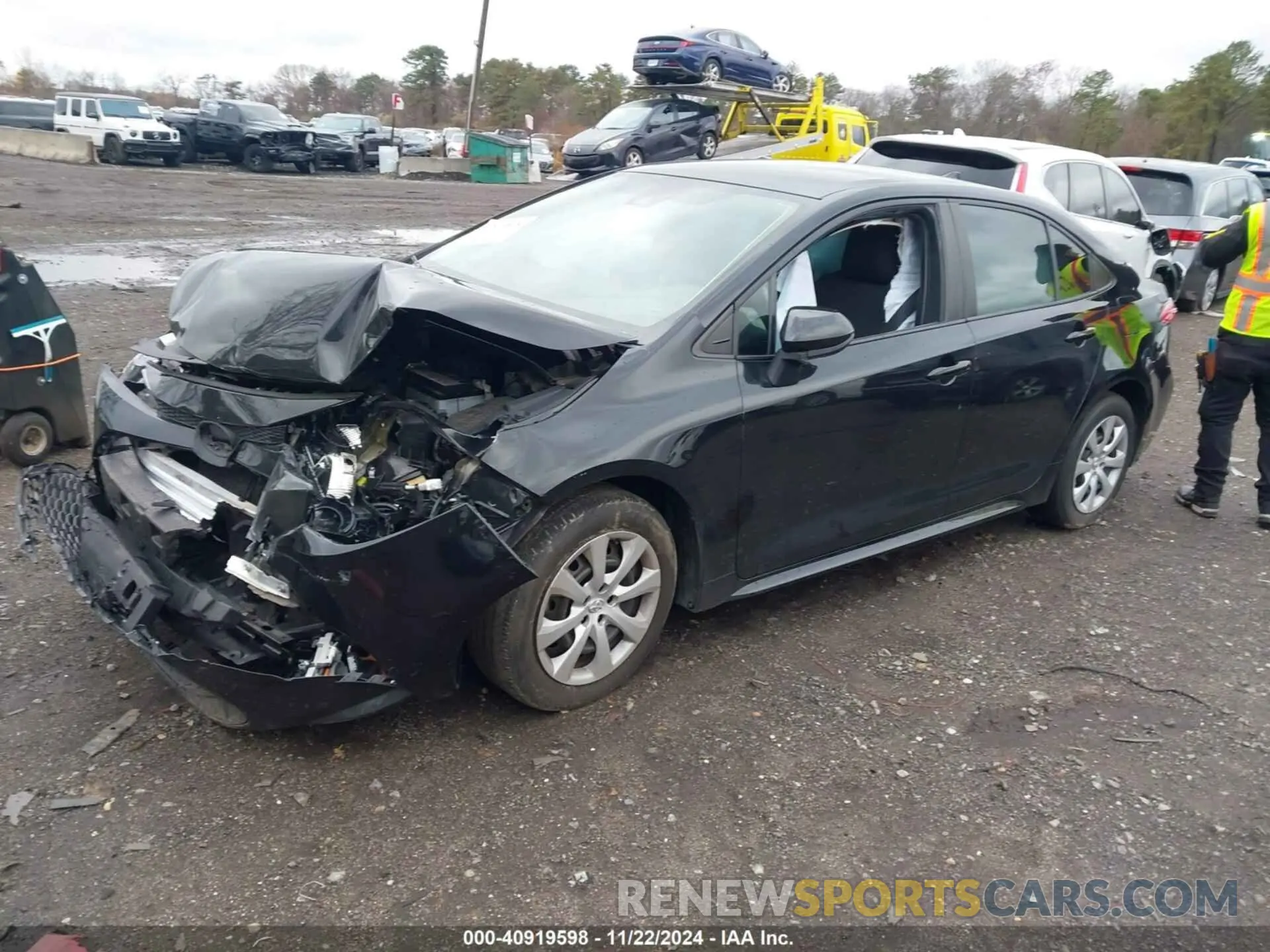 2 Фотография поврежденного автомобиля 5YFEPMAE6MP264340 TOYOTA COROLLA 2021