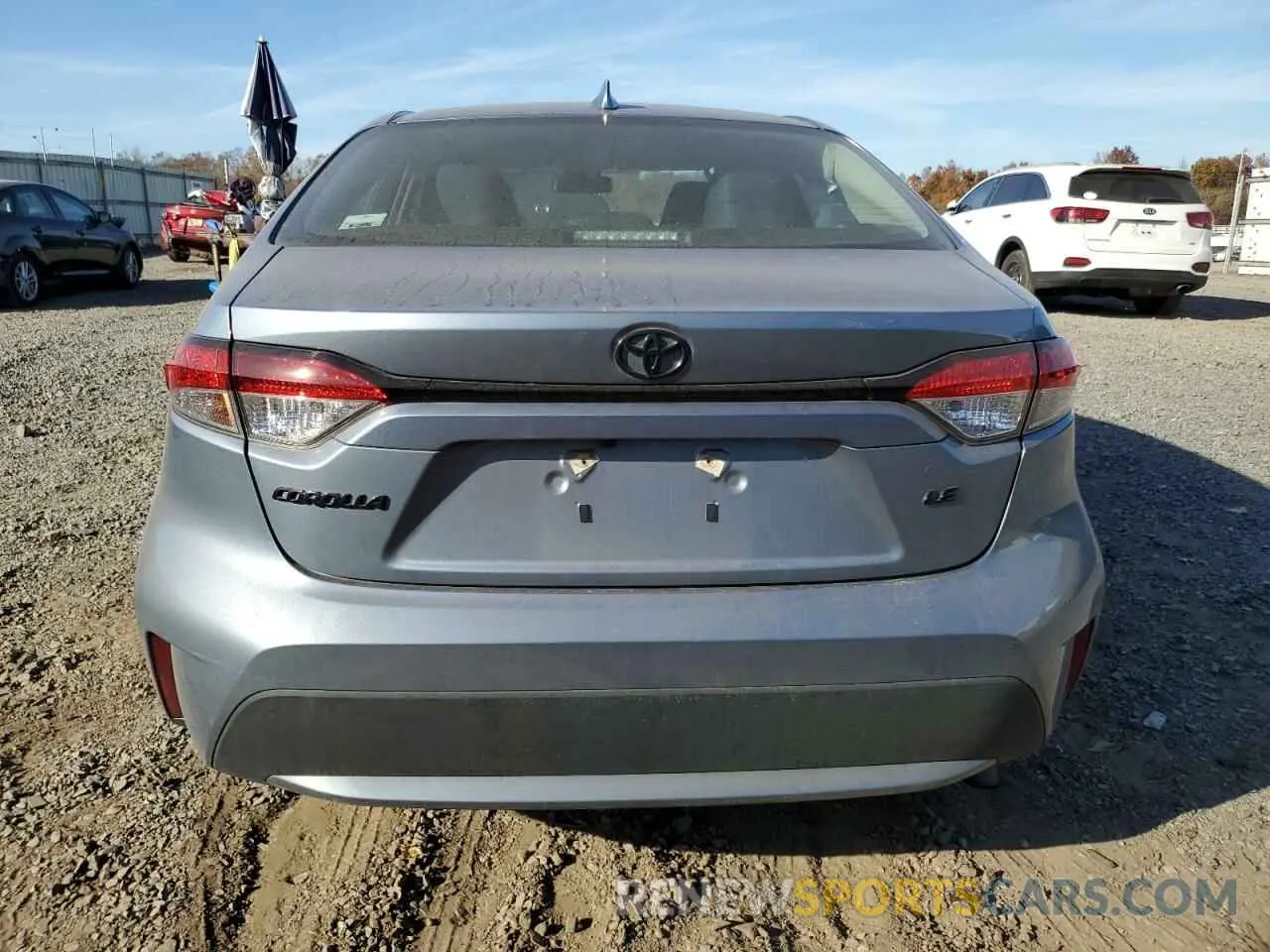 6 Photograph of a damaged car 5YFEPMAE6MP270591 TOYOTA COROLLA 2021