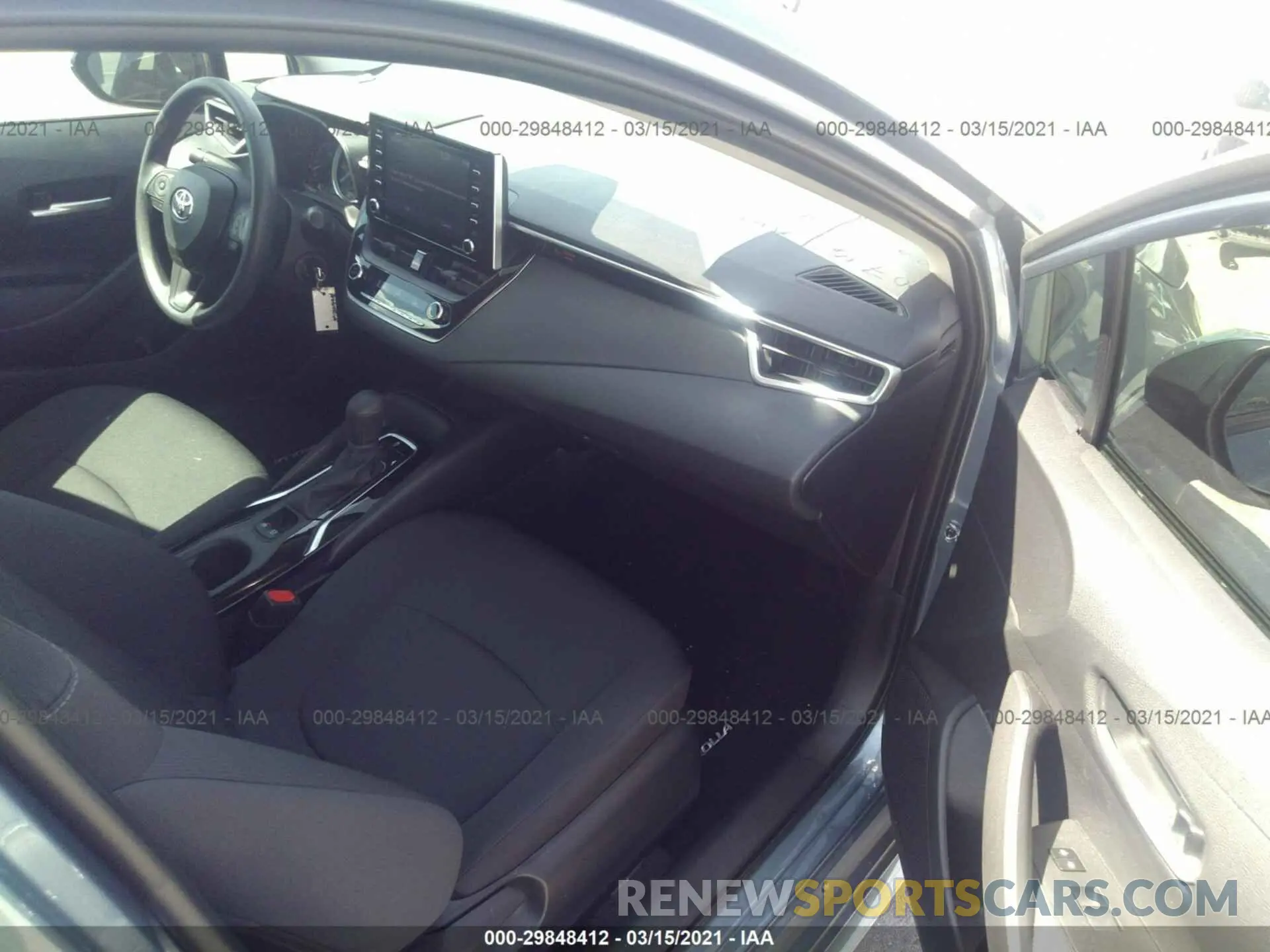 5 Photograph of a damaged car 5YFEPMAE7MP153697 TOYOTA COROLLA 2021