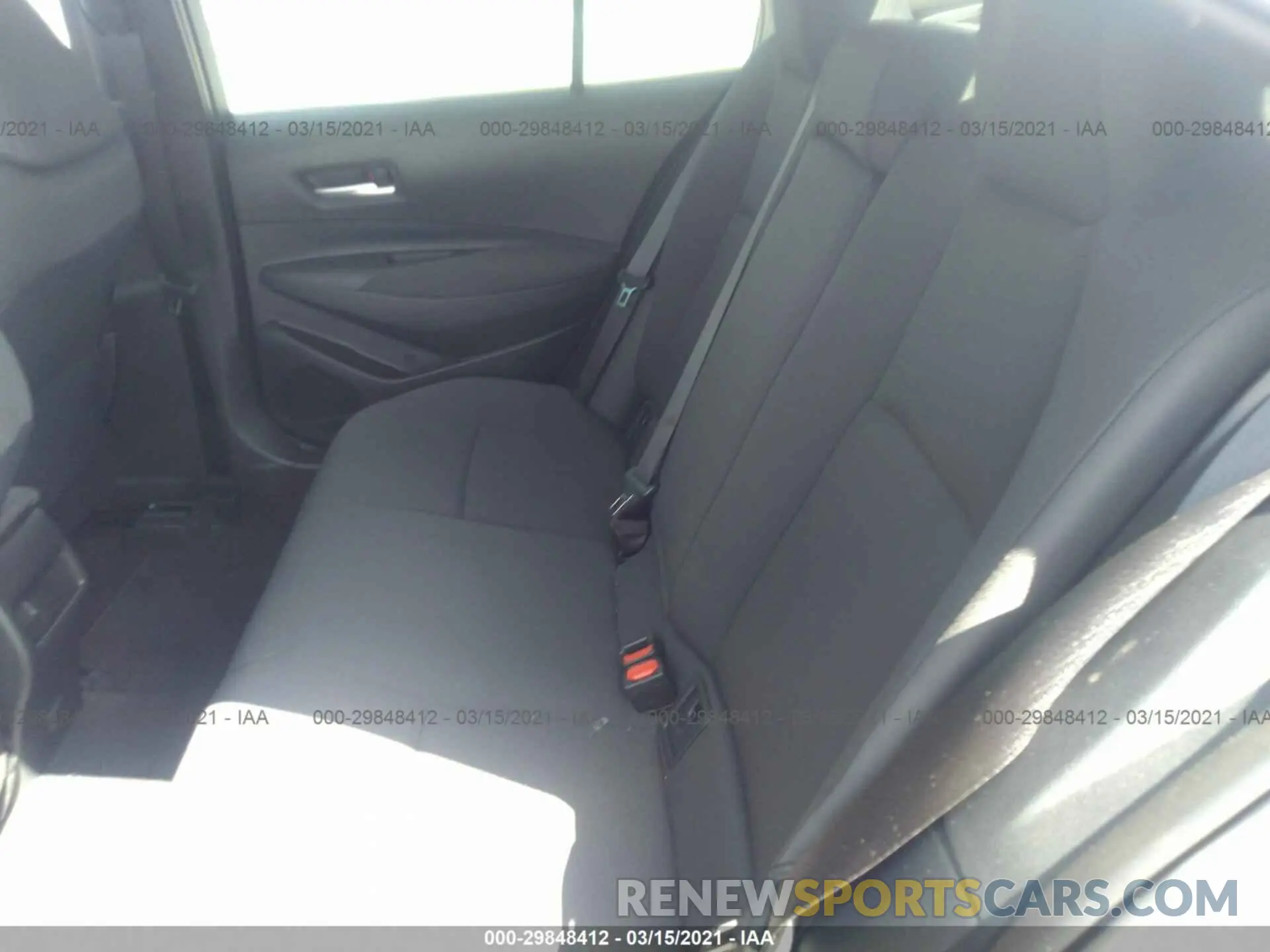 8 Photograph of a damaged car 5YFEPMAE7MP153697 TOYOTA COROLLA 2021