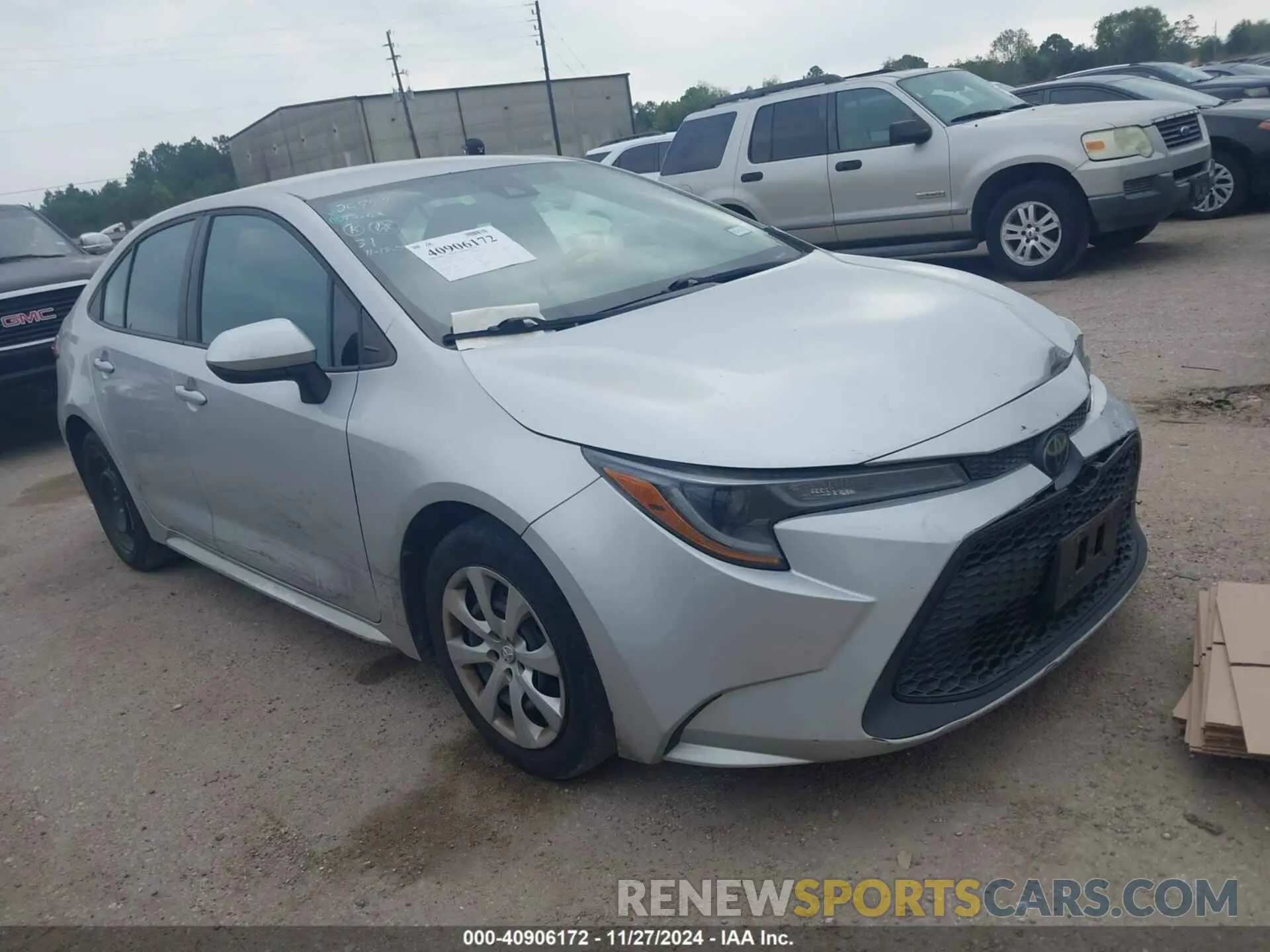 1 Фотография поврежденного автомобиля 5YFEPMAE7MP157216 TOYOTA COROLLA 2021