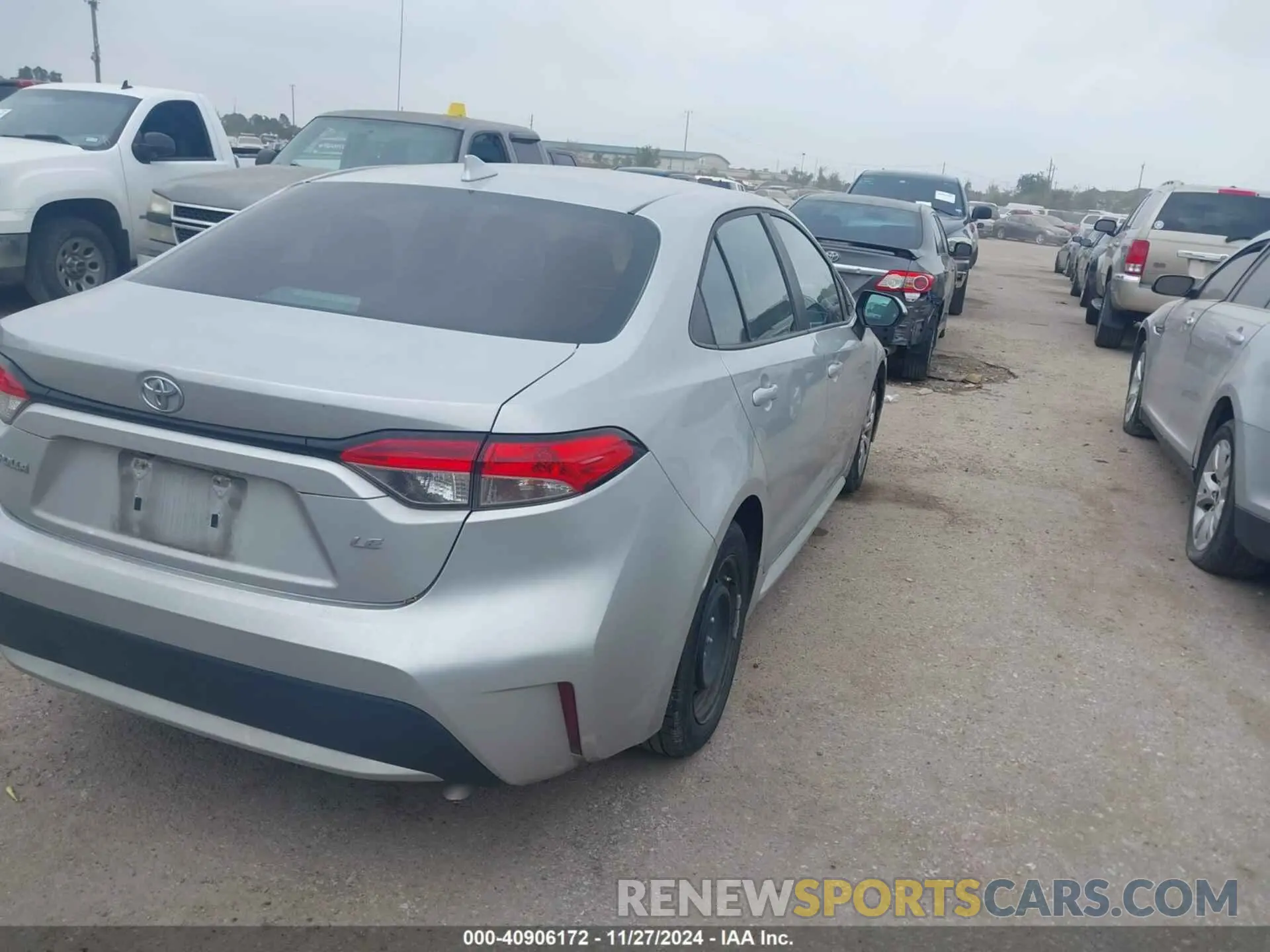 4 Фотография поврежденного автомобиля 5YFEPMAE7MP157216 TOYOTA COROLLA 2021